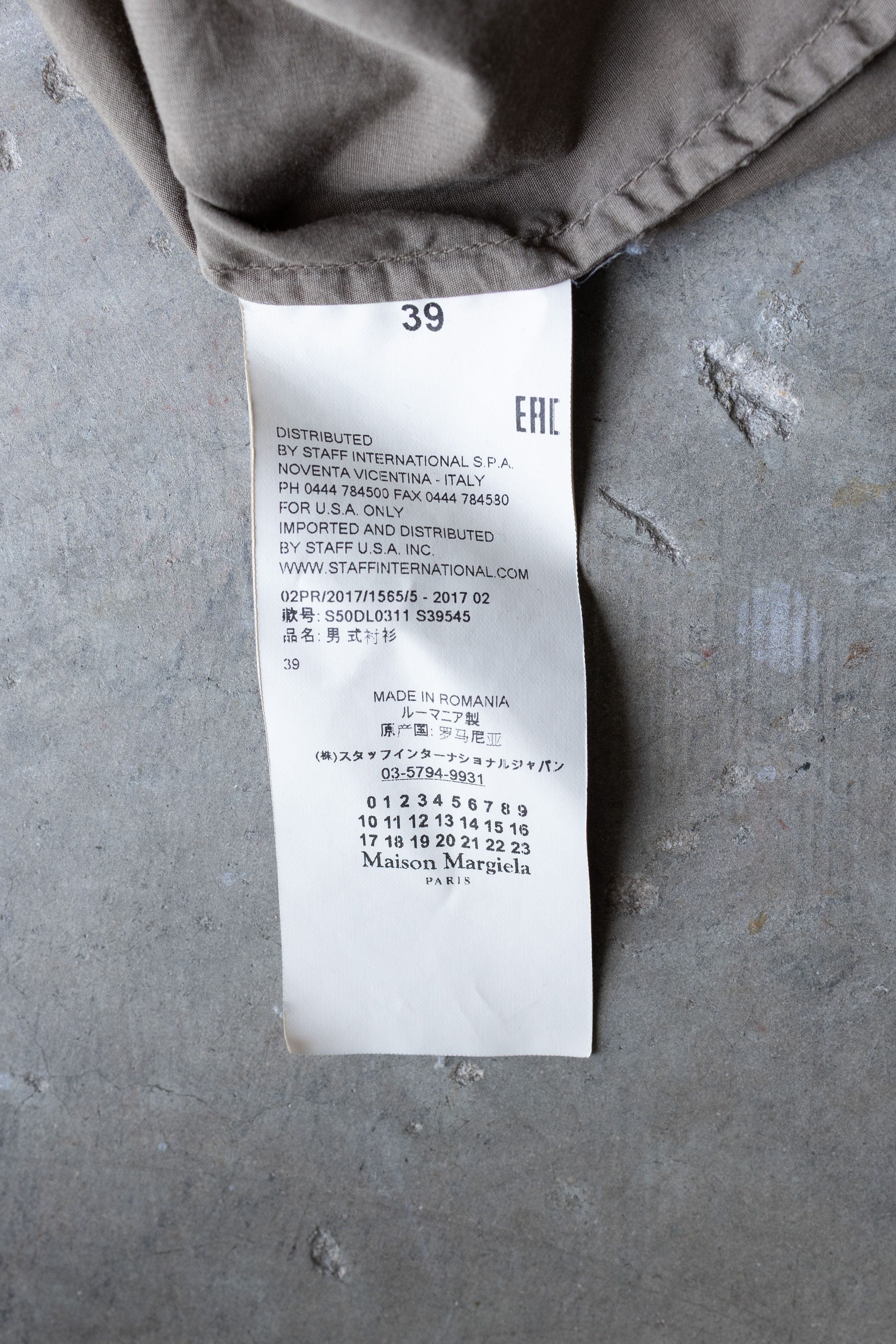 Maison Margiela Maison Margiela Button Up Size US M / EU 48-50 / 2 - 7 Thumbnail