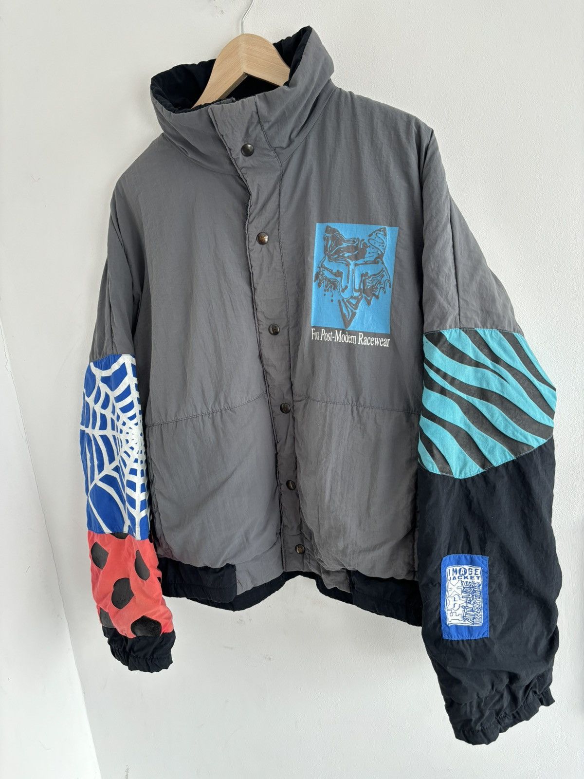 Fox Racing Vintage 80's FOX Post Modern Racewear Rare Jacket Size US M / EU 48-50 / 2 - 5 Thumbnail
