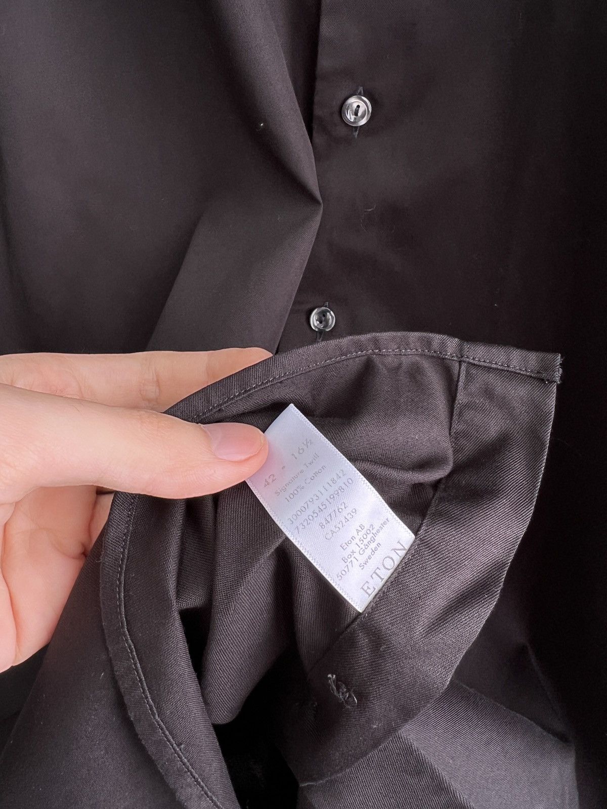 Eton × Vintage Vintage Eton Luxury Button Up Shirt Size US M / EU 48-50 / 2 - 9 Thumbnail