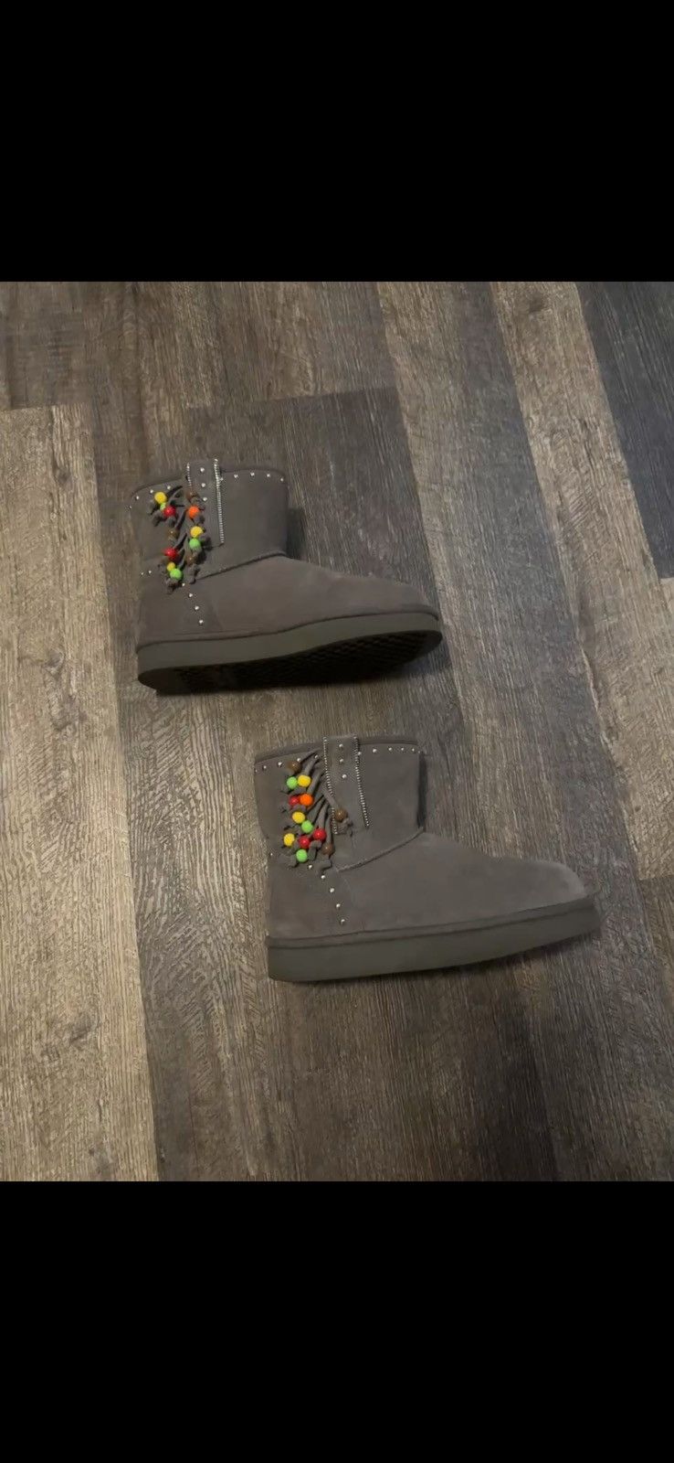 Ugg Bazo 1199 Grey Surfer Uggs Size US 9 / EU 42 - 4 Thumbnail