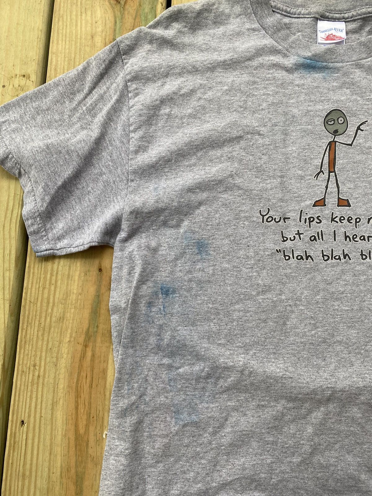Vintage Vintage funny tshirt Size US L / EU 52-54 / 3 - 2 Thumbnail