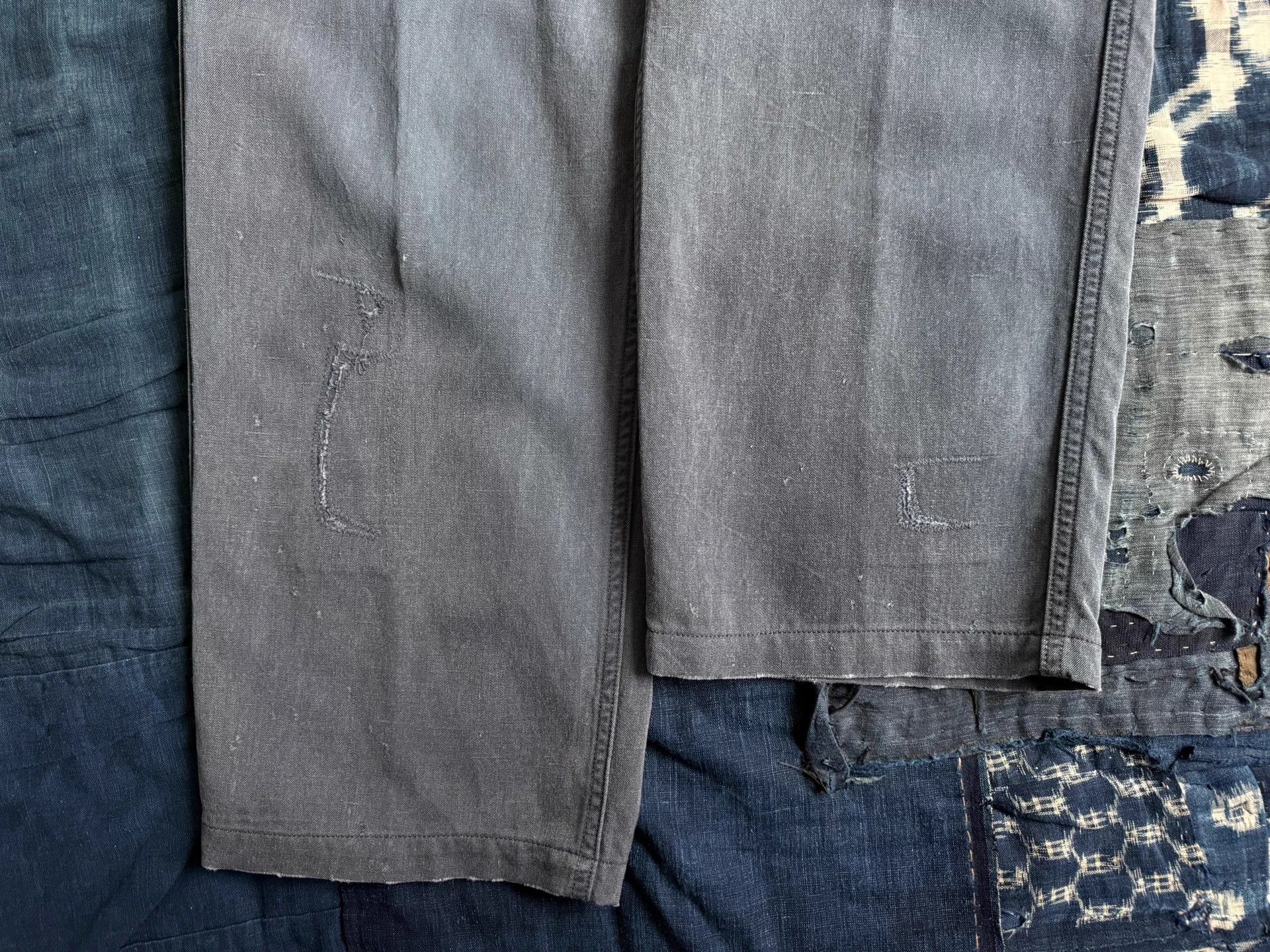 Visvim VISVIM 25AW ICT WIDE SLACKS DMGD Navy 2 Limited Size US 32 / EU 48 - 6 Thumbnail