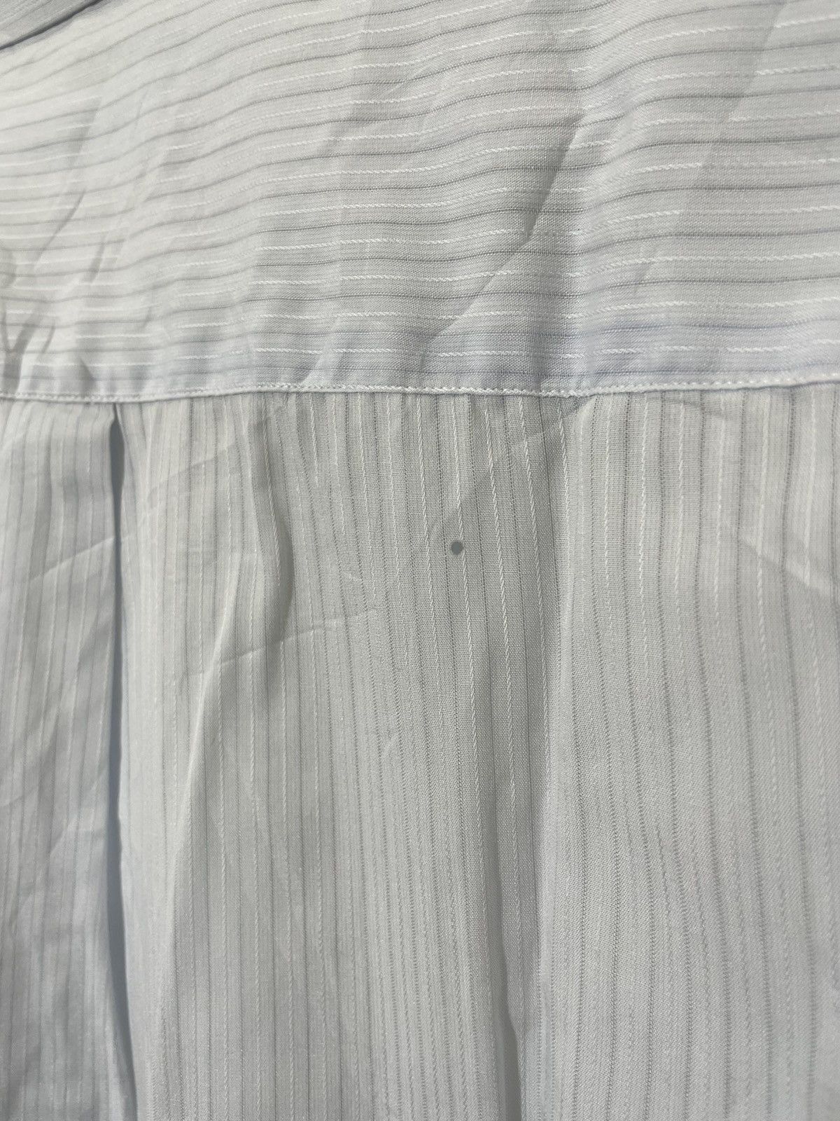 Balmain 2000s Balmain White Micro Check Short Sleeve Button Up Shirt Size US XXL / EU 58 / 5 - 9 Thumbnail