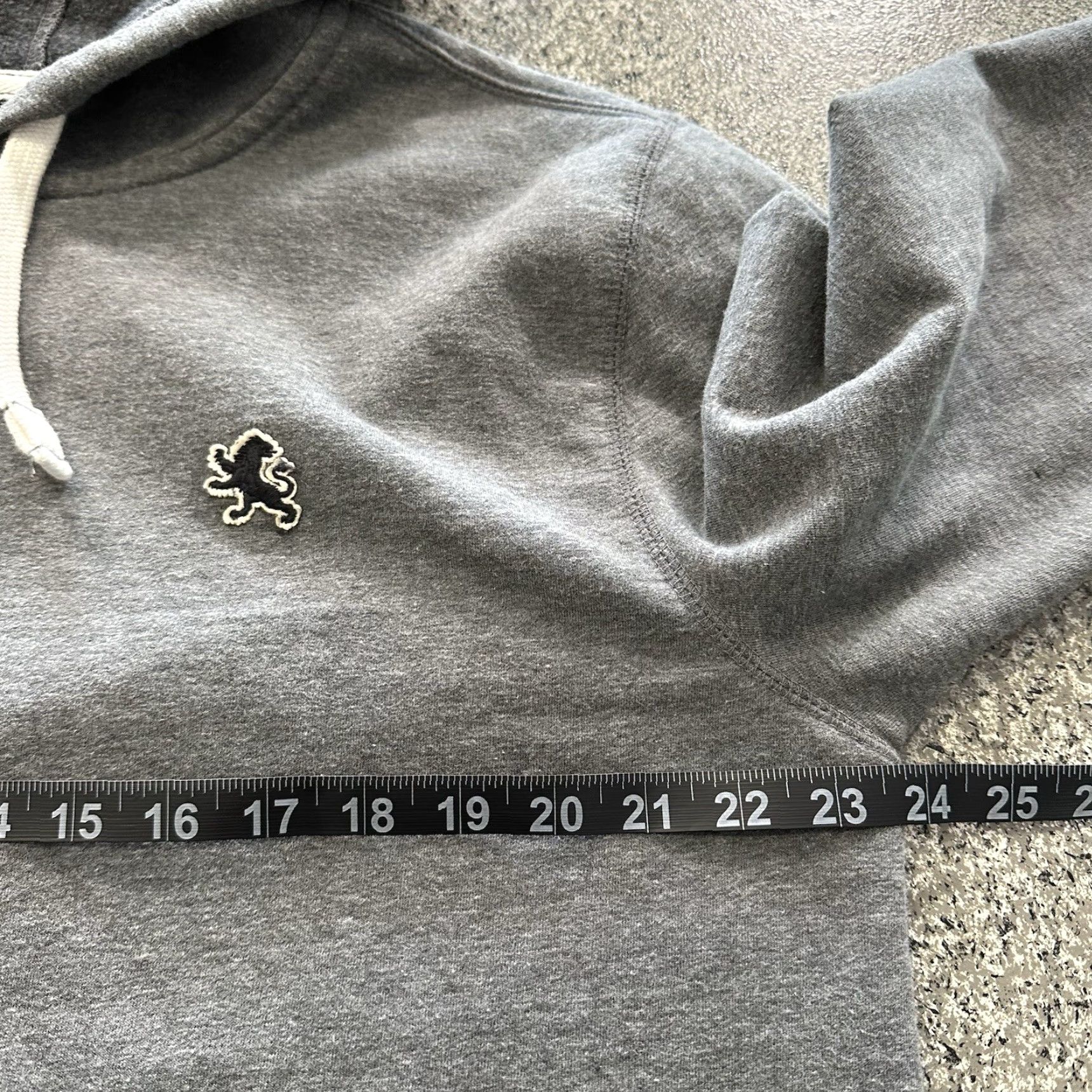 Express Express Hoodie Mens XL Gray Fleece Long Sleeve Logo Size US XL / EU 56 / 4 - 3 Thumbnail