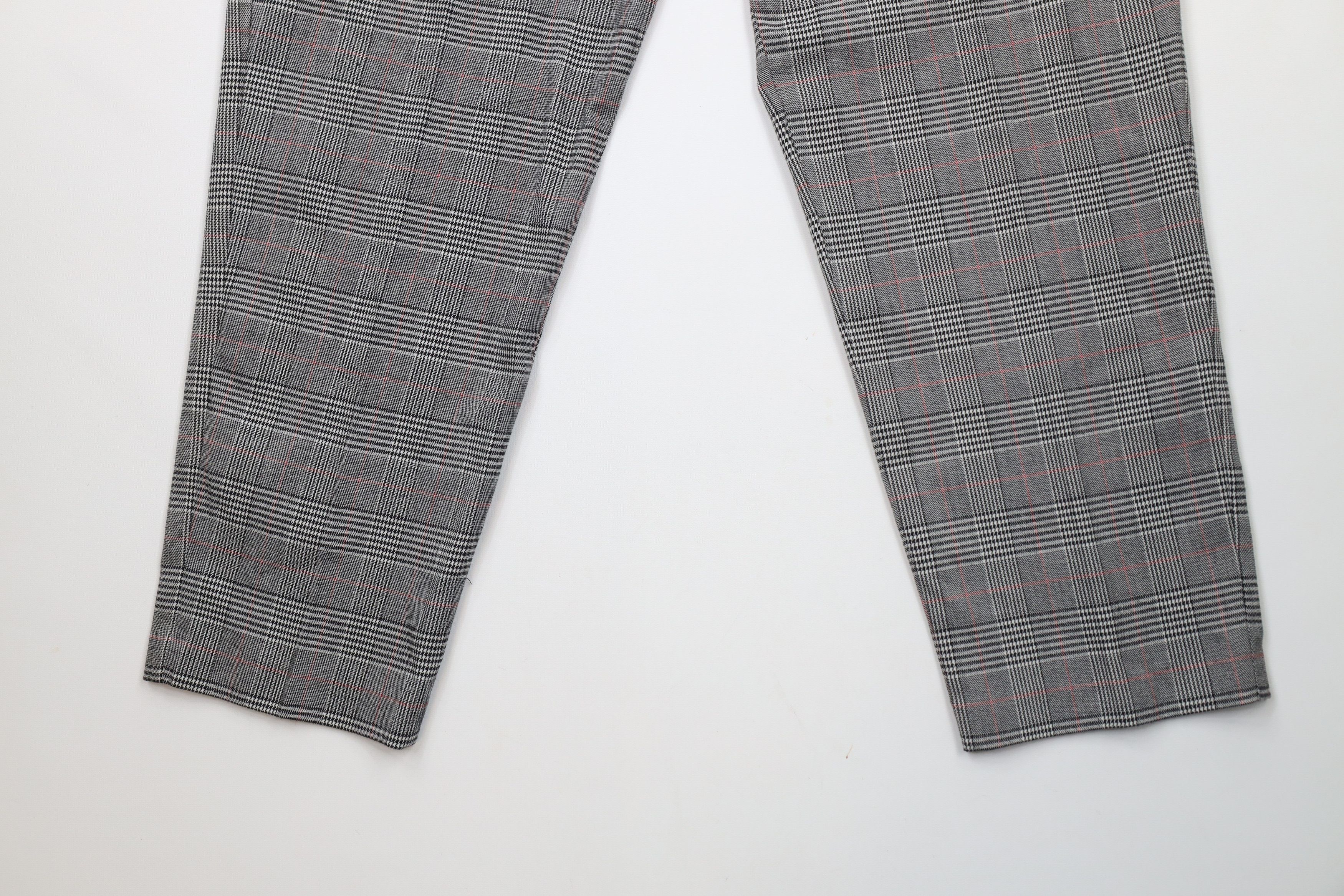 Vintage Vintage 90s Streetwear Tapered Leg Flannel Pants Houndstooth Size 38" / US 16 / IT 52 - 4 Thumbnail