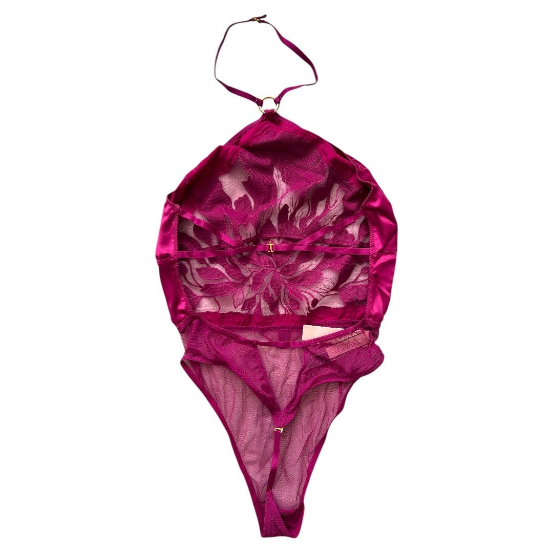 Victoria's Secret VICTORIA'S SECRET Leaf Motif High Neck Floral Teddy, M Size M / US 6-8 / IT 42-44 - 2 Thumbnail