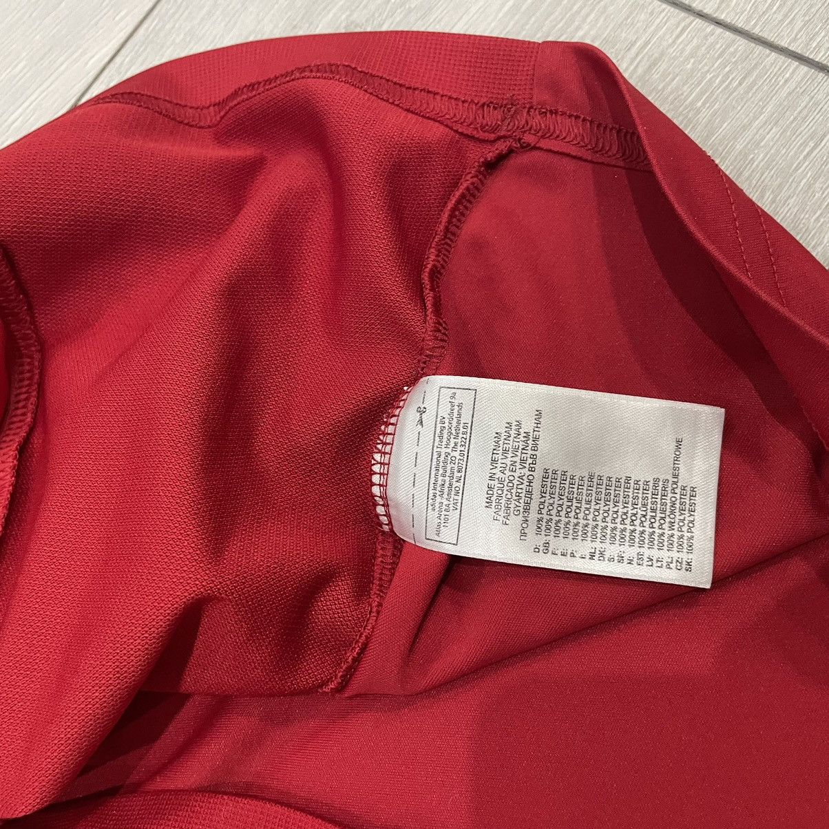 Adidas 90s adidas Boldspil dansk jersey tee shirt maglia denmark Size US S / EU 44-46 / 1 - 3 Thumbnail