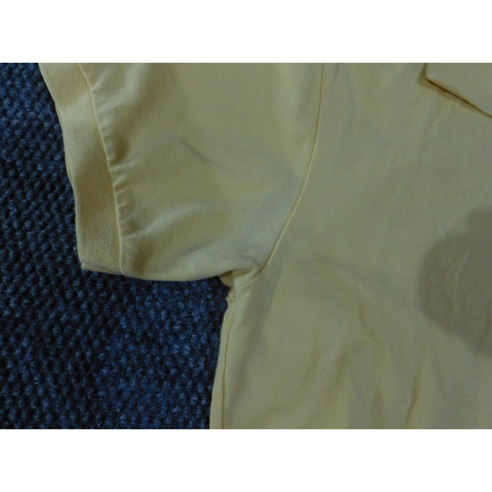Polo Ralph Lauren VINTAGE Polo Ralph Lauren Polo Shirt Mens XL Yellow Cotton Short Sleeve Classic Fit Size US XL / EU 56 / 4 - 5 Thumbnail