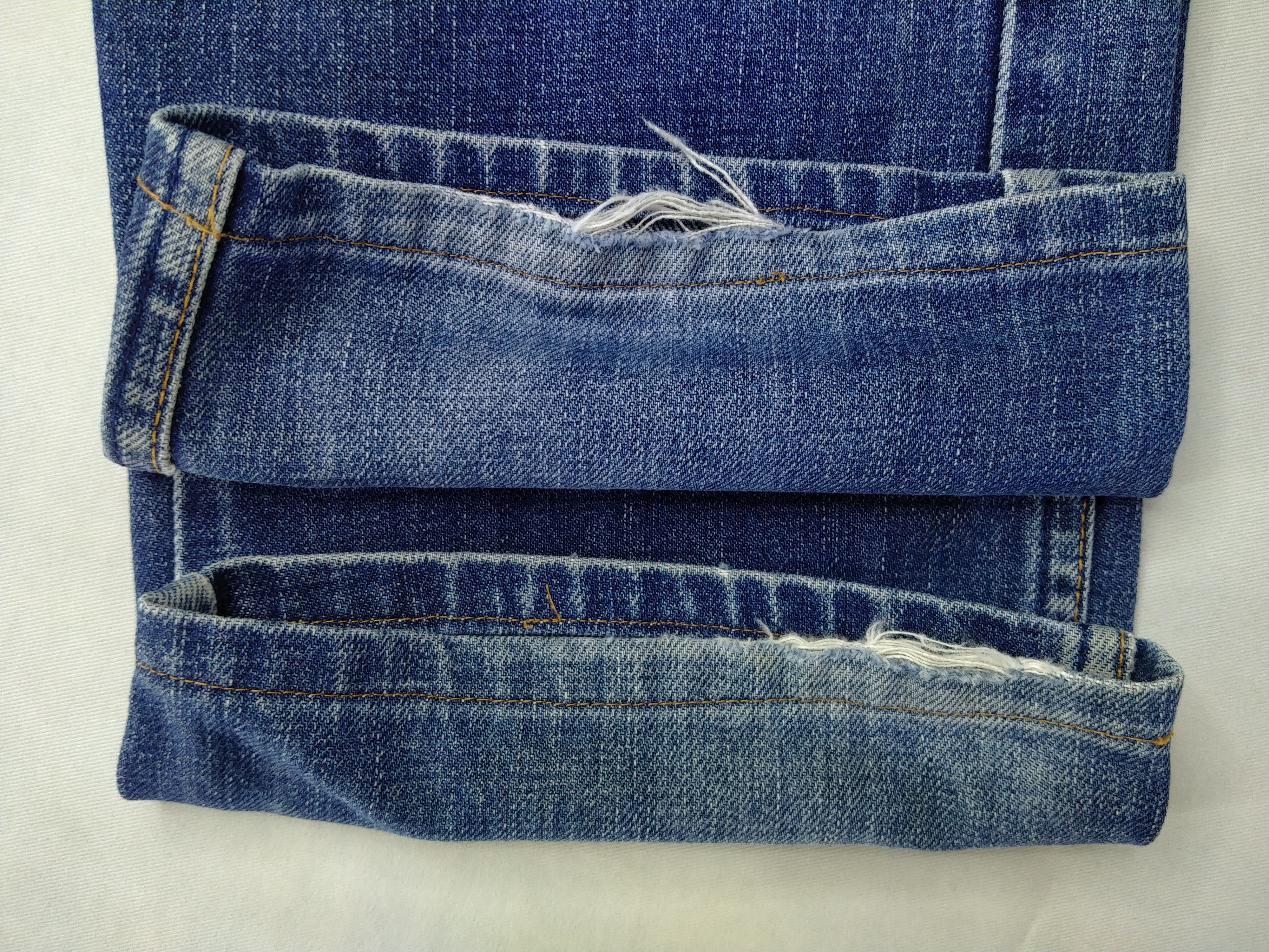 Levi's Blue Vintage Levi's 505 Distressed Denim 32x26 -JN200 Size US 32 / EU 48 - 16 Thumbnail