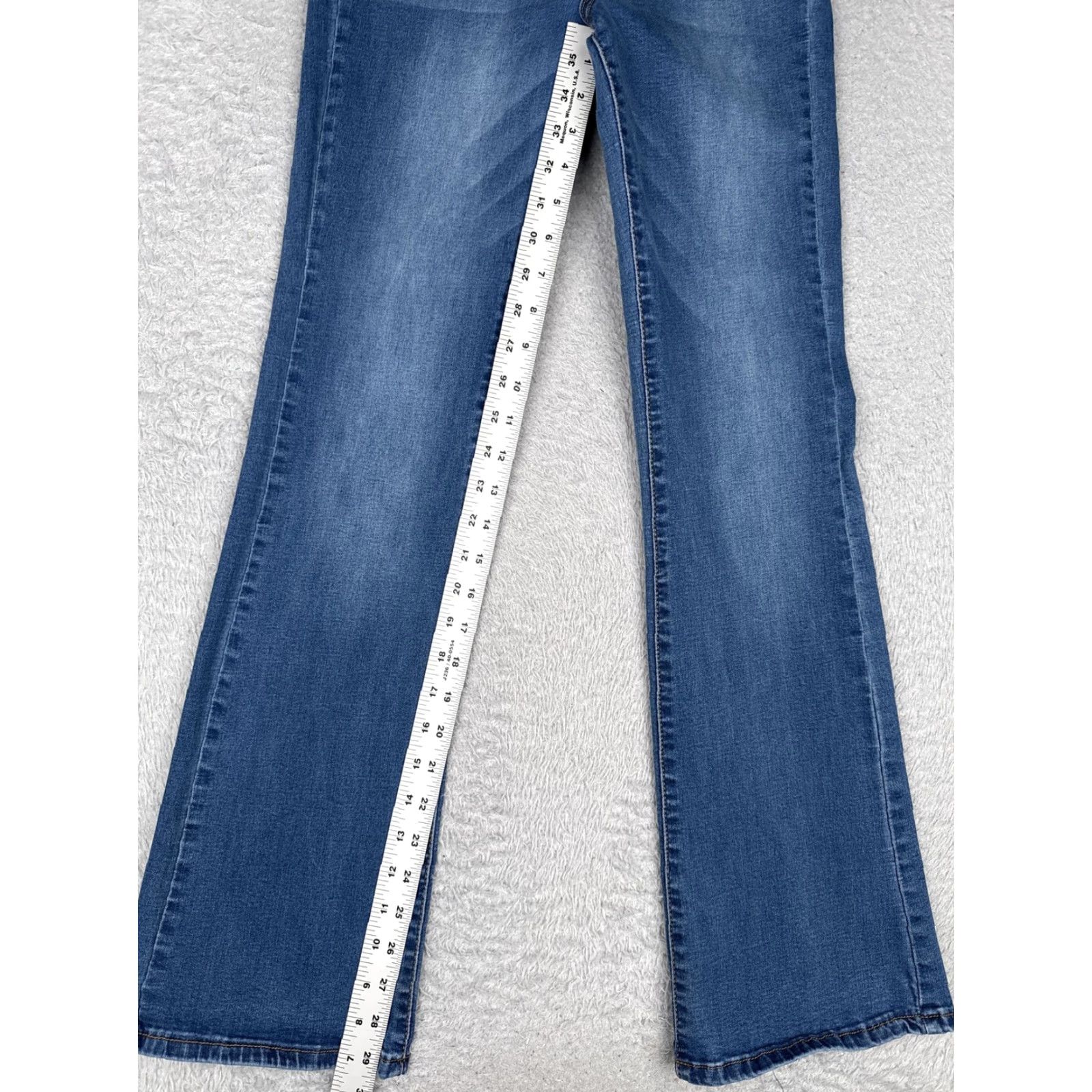 Vintage Wax Jean Collection Jeans Womens Bootcut Denim 3/26 Blue Medium Wash 22x30 Size 26" / US 2 / IT 38 - 7 Thumbnail