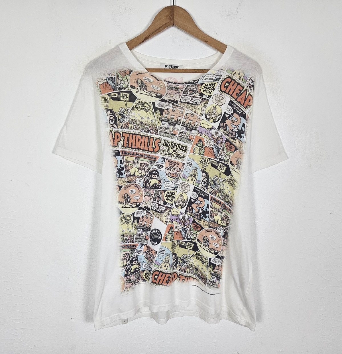 Hysteric Glamour Hysteric Glamour Big Brothers & Holding Company tee shirt Size US L / EU 52-54 / 3 - 2 Thumbnail