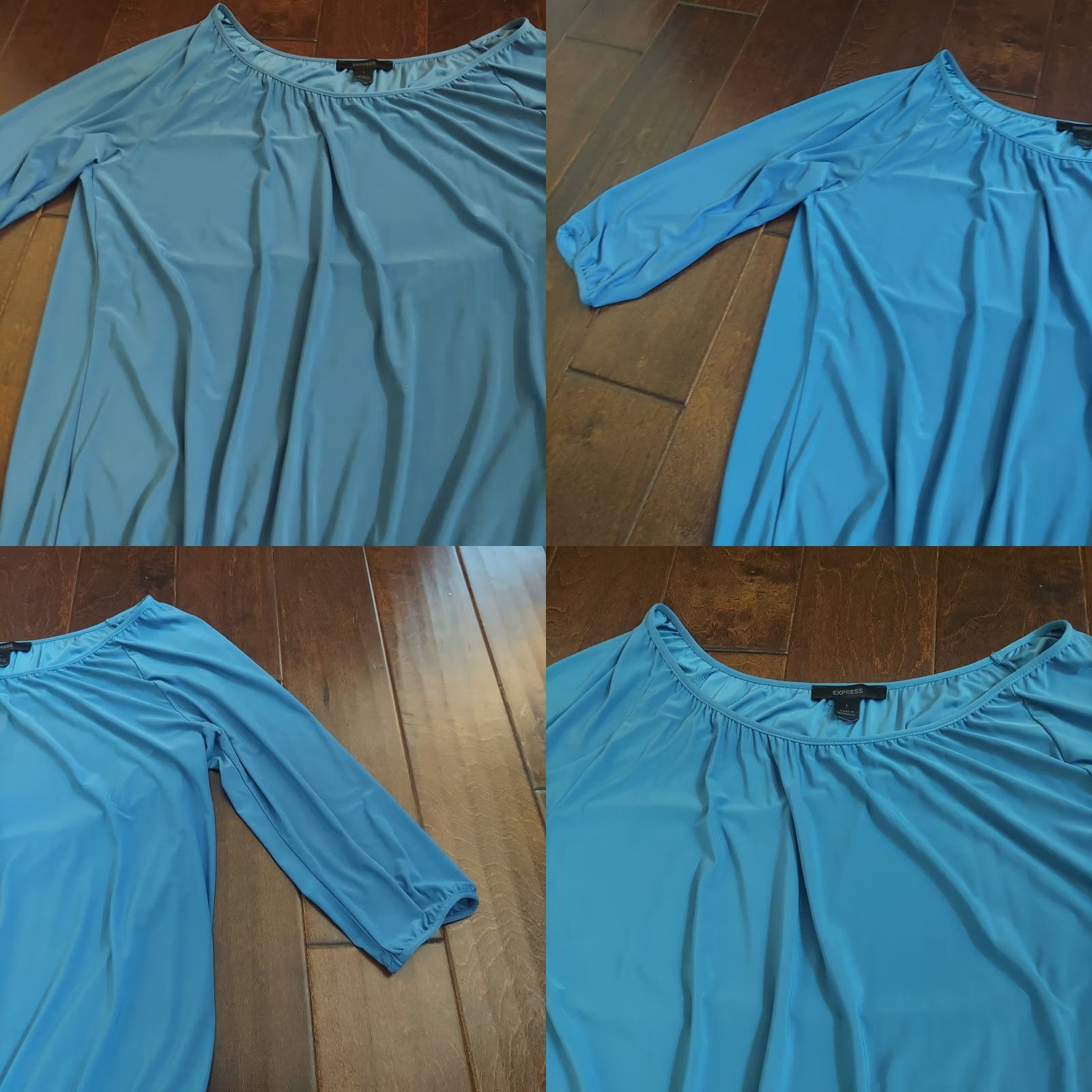 Express Express Blouse Womens L Blue Women Size Size L / US 10 / IT 46 - 8 Thumbnail