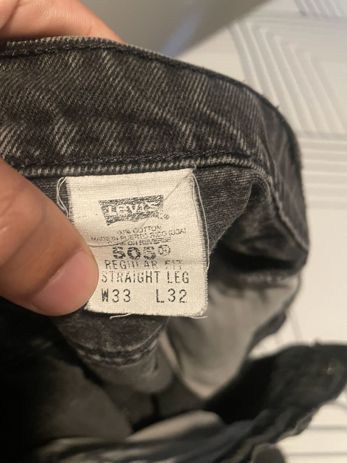 Levi's × Vintage Vintage Orange Tab Levi’s 505 33x32 Size US 33 - 5 Thumbnail
