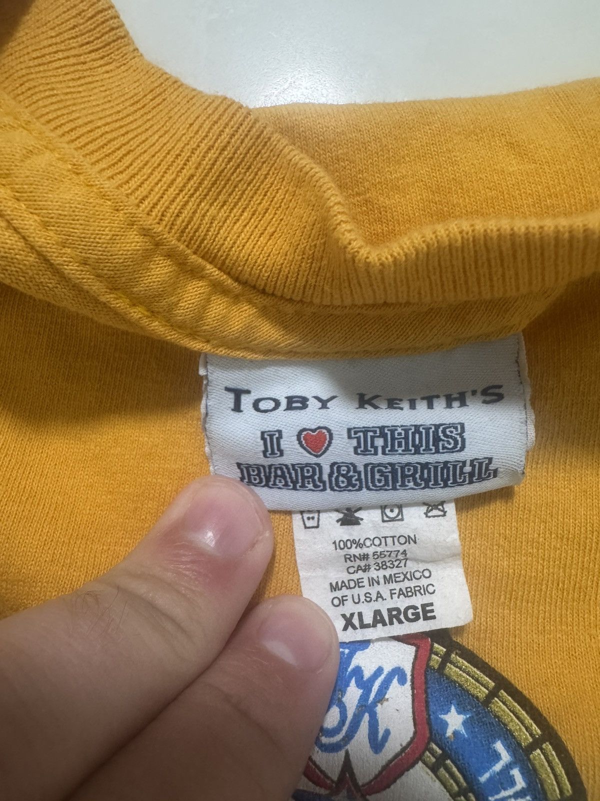 Other Y2K Toby Keith’s “I Love This Bar & Grill” Las Vegas tee. Size US L / EU 52-54 / 3 - 4 Thumbnail
