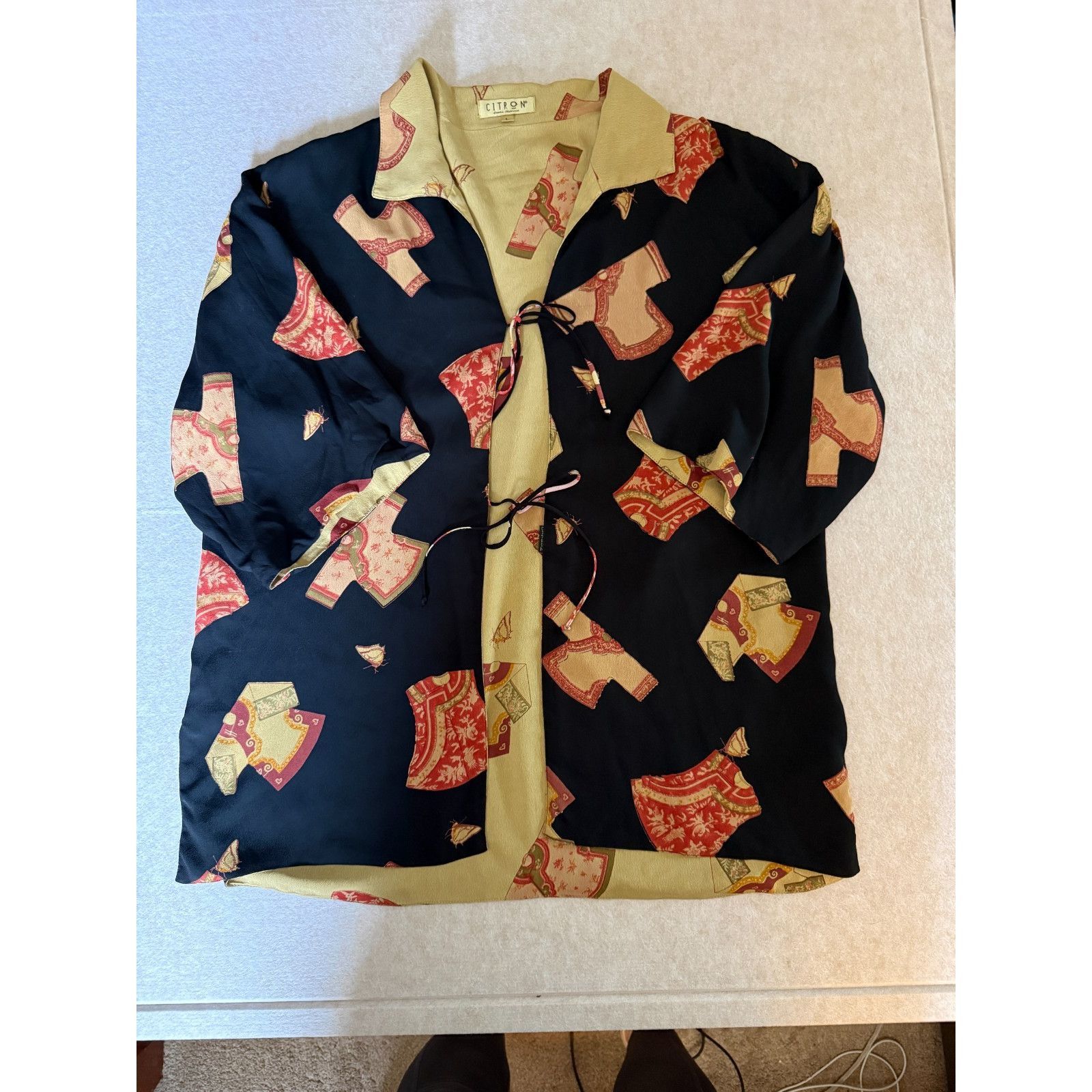 Other Vintage Citron Santa Monica Reversible Kimono Top Women’s L Size L / US 10 / IT 46 - 3 Thumbnail