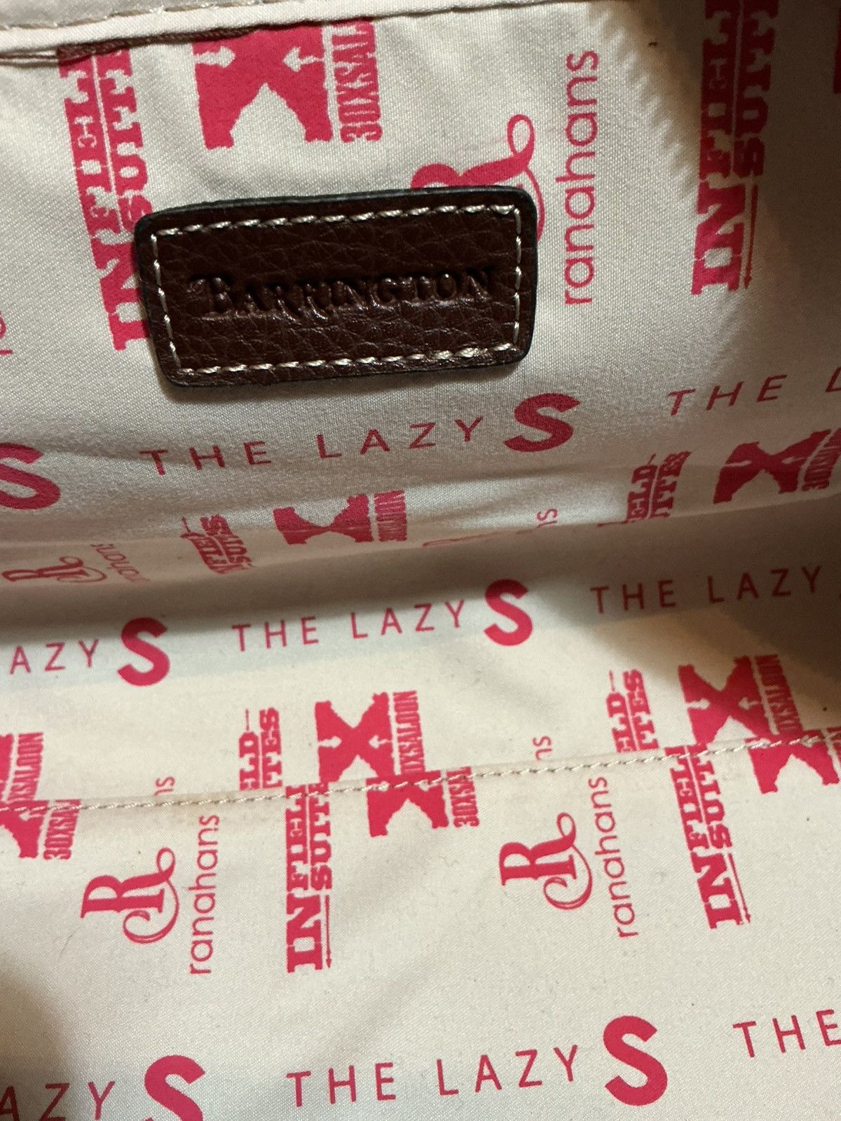 Other Barrington For Calgary Stampede Red Plaid Toiletry Bag Size ONE SIZE - 8 Thumbnail
