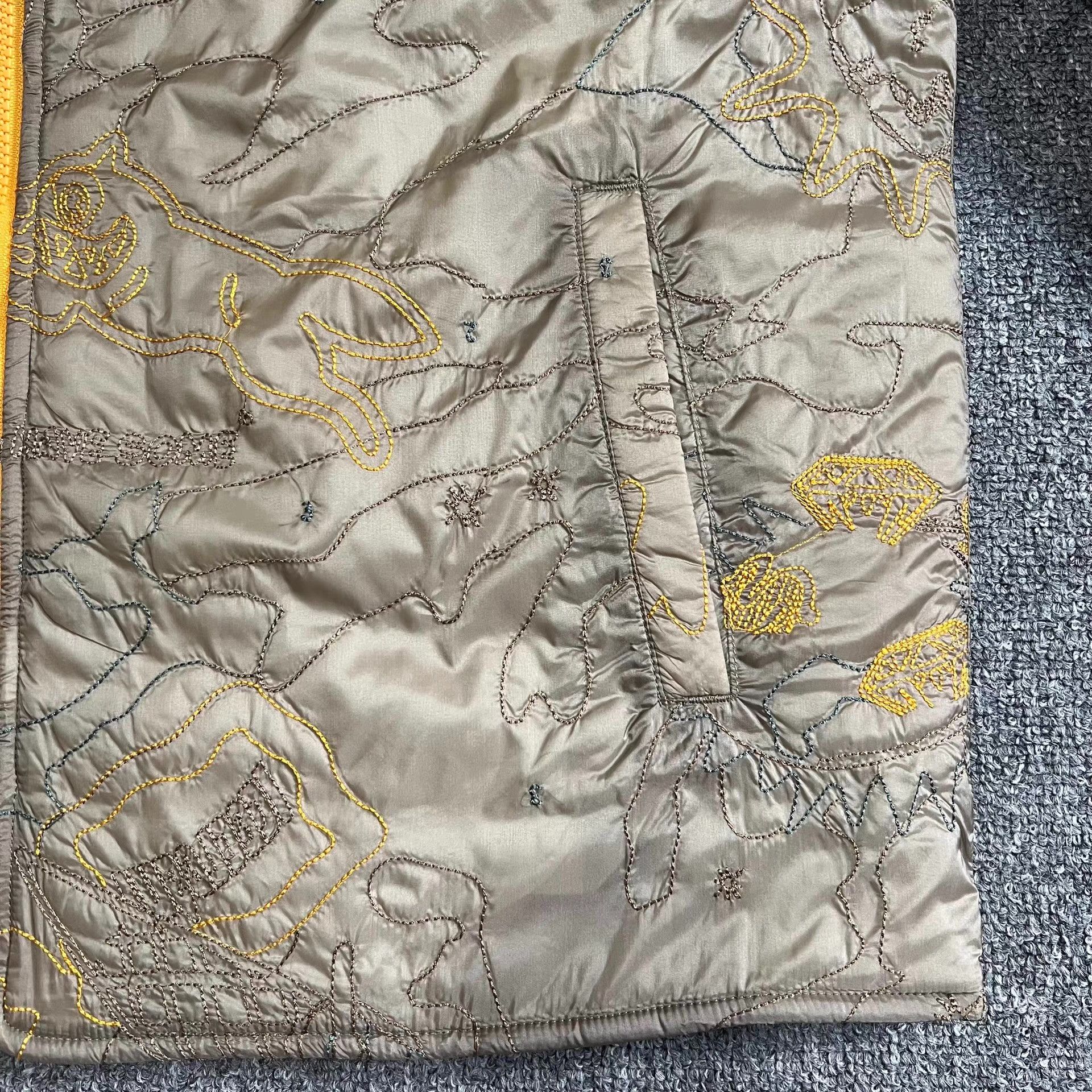 Billionaire Boys Club BBC ICECREAM Single-Line Embroidered Padded Jacket Q7 Size US M / EU 48-50 / 2 - 3 Thumbnail
