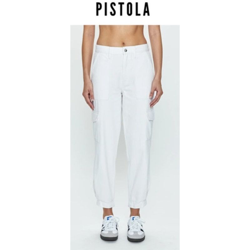Pistola Pistola Josephine Ankle Barrel Leg Cargo Jeans 28 Size 28" / US 6 / IT 42 - 2 Thumbnail