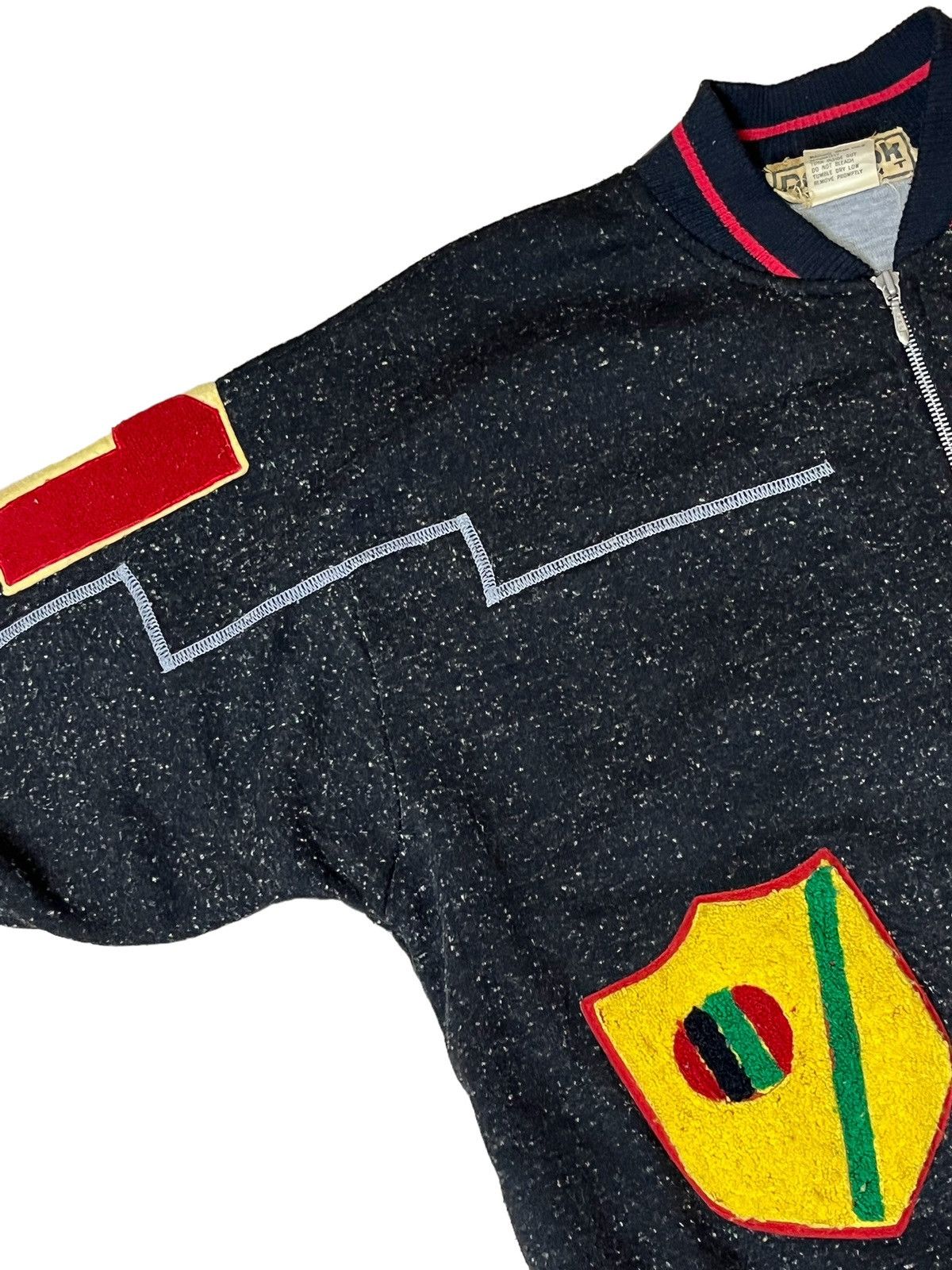 Reebok RARE🔥VINTAGE REEBOK SPORTS EMBROIDERY LOGO VARSITY JACKET Size US M / EU 48-50 / 2 - 6 Thumbnail