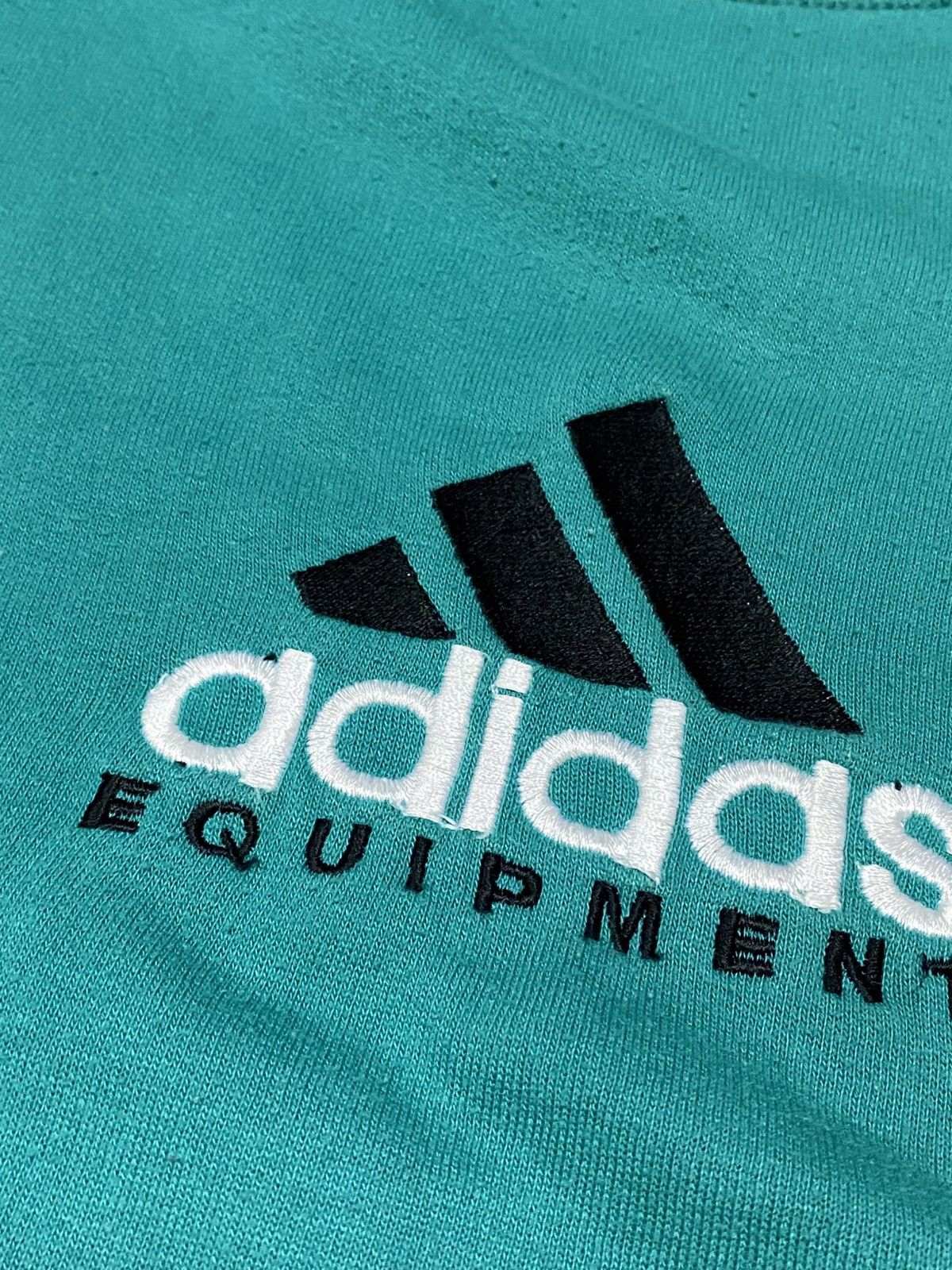 Adidas Adidas Equipment 90s monogram vintage sweatshirt big logo Size US M / EU 48-50 / 2 - 5 Thumbnail