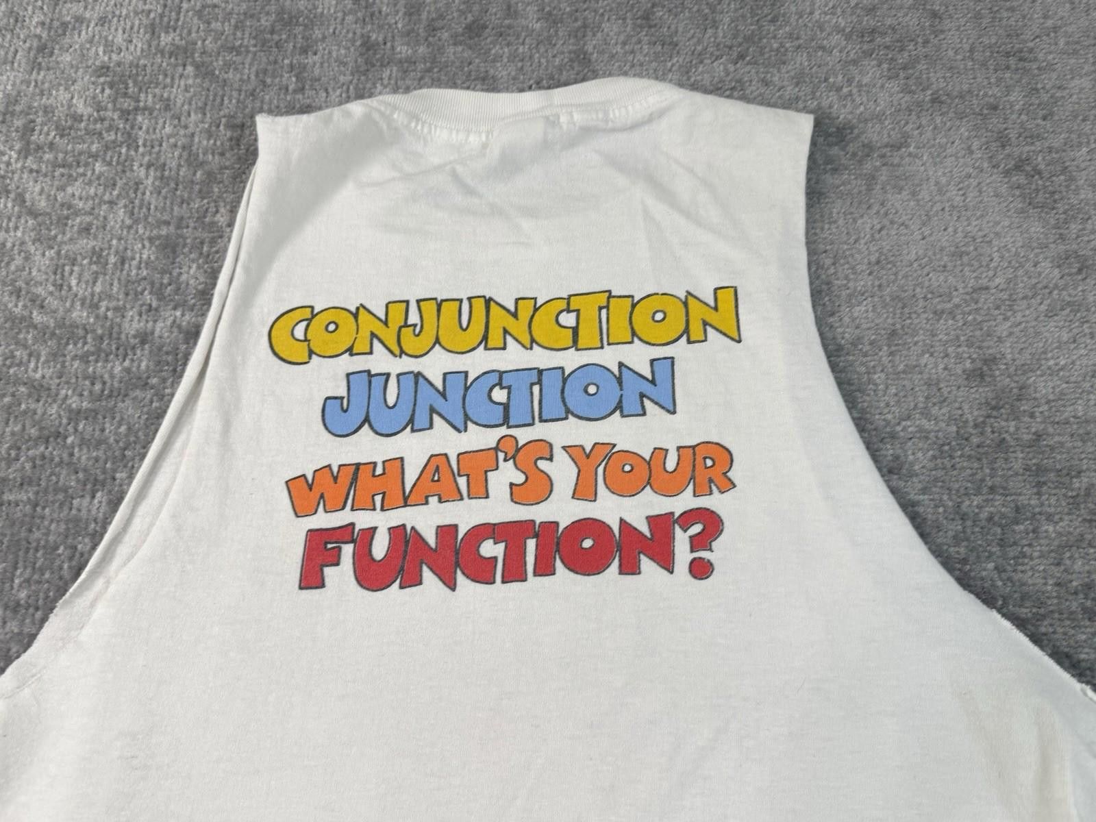 Changes Vintage 1995 School House Rock Conjunction Shirt Size XL Size US XL / EU 56 / 4 - 8 Thumbnail