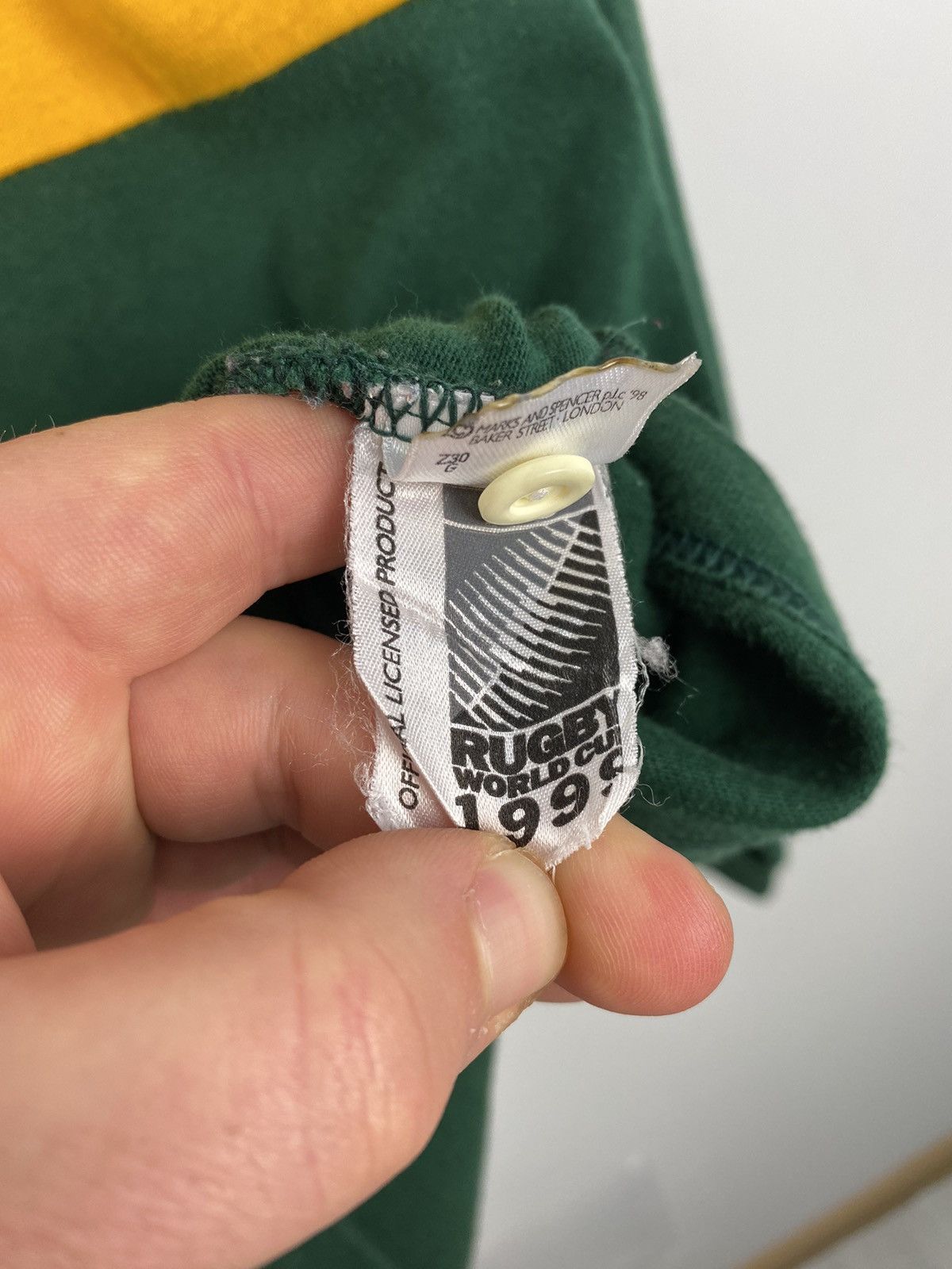Vintage Vintage South Africa 1999 Rugby Jersey England Australia Size US S / EU 44-46 / 1 - 14 Thumbnail