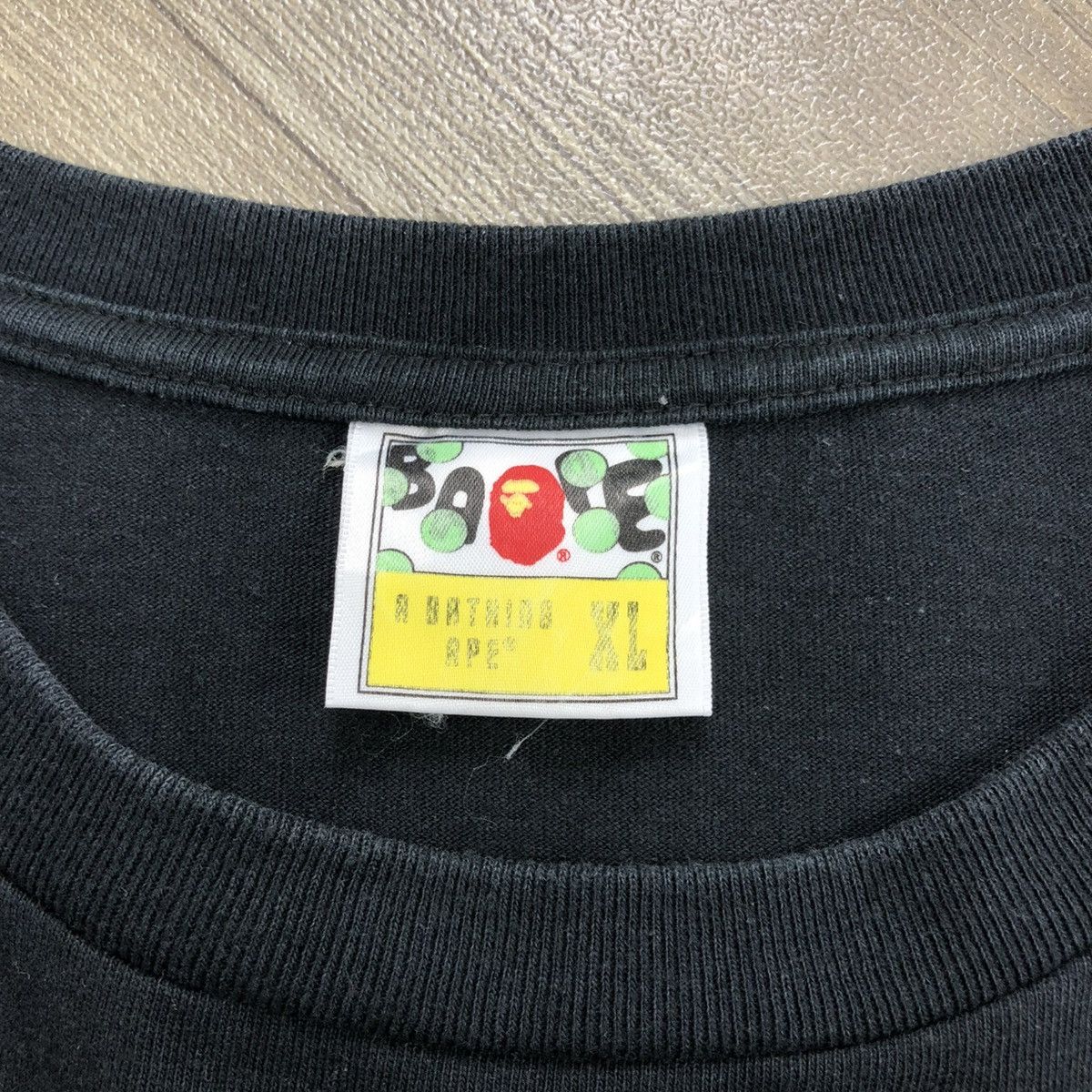 Bape Vintage Bape A Batbing Ape Head Flame Big Logo Tee Hype Size US XL / EU 56 / 4 - 6 Thumbnail