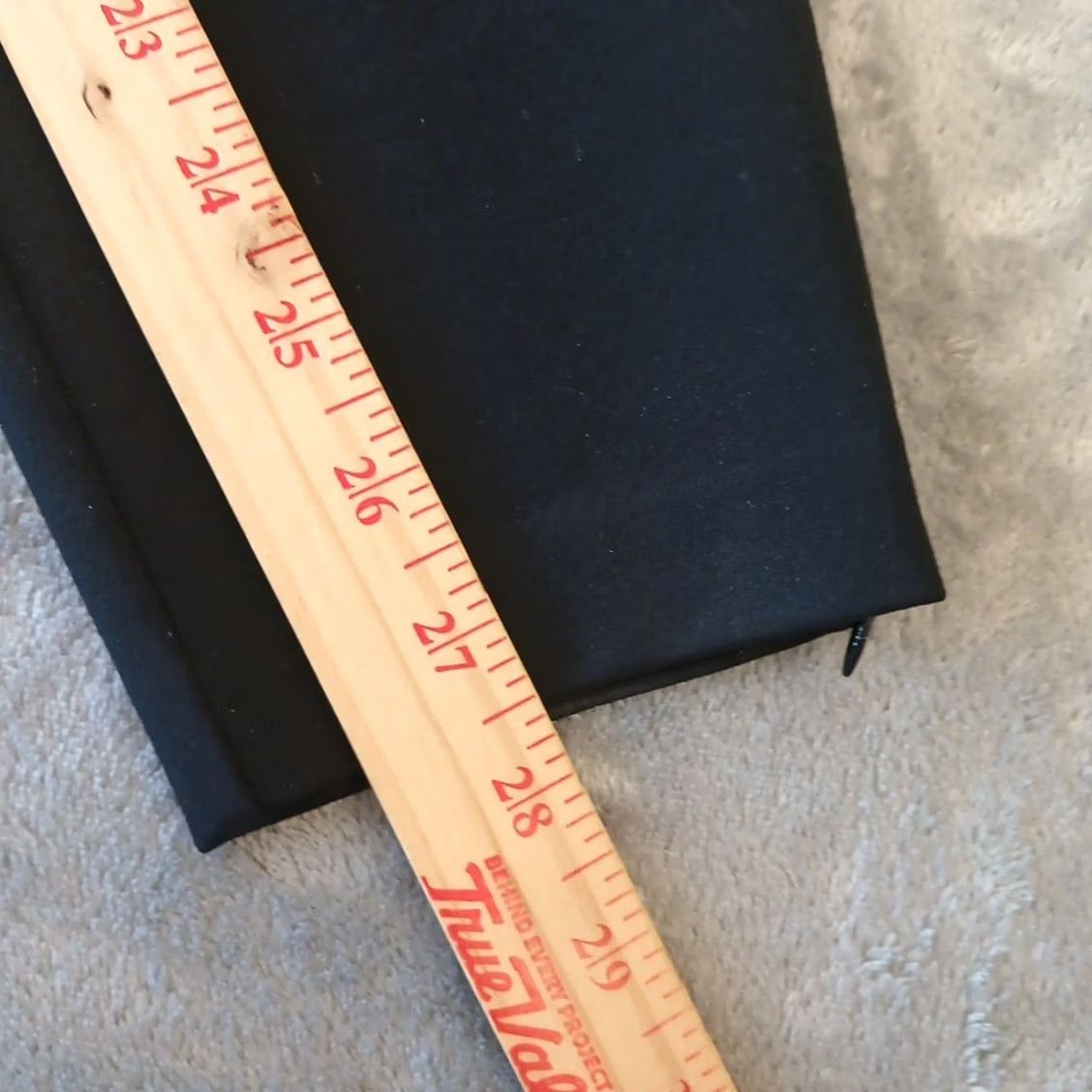 Talbots Talbots Soho Pants Womens Size 10 Black Pull On Skinny Stretch Ankle Zip Size 32" / US 10 / IT 46 - 5 Thumbnail