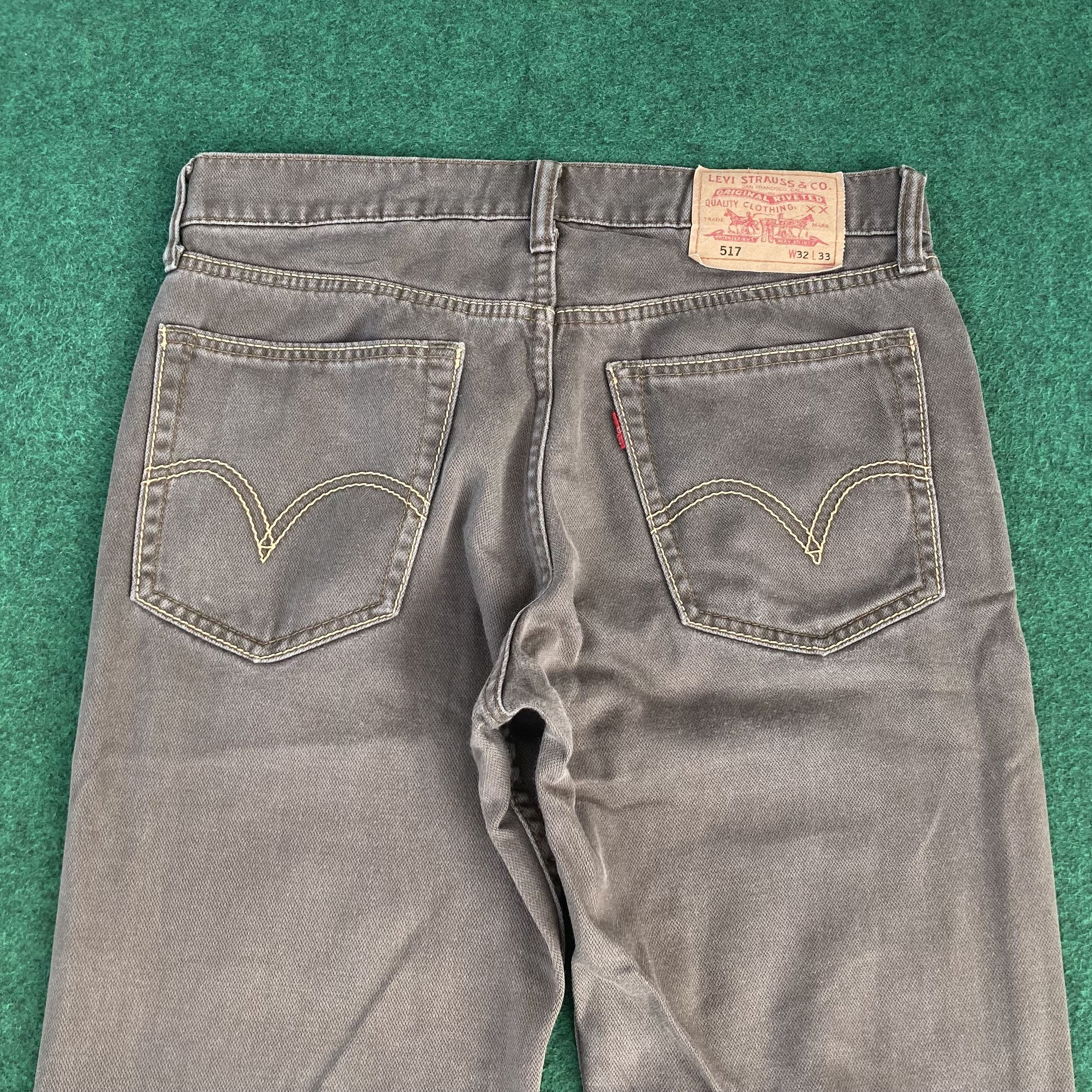 Levi's 32x32 Vintage Levis 517 Denim Flared Bootcut Sz 32 Jeans Size US 32 / EU 48 - 11 Thumbnail