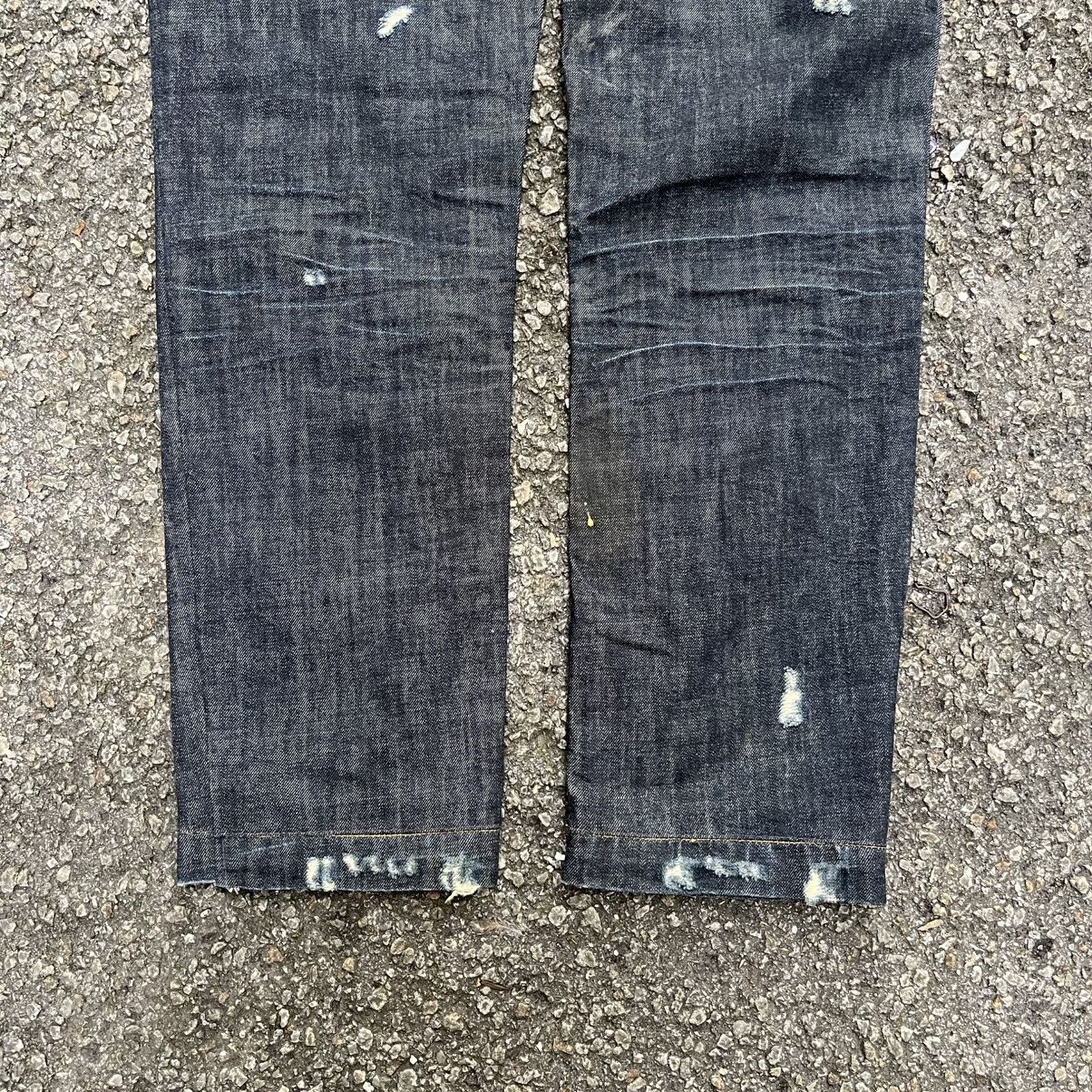 Dolce & Gabbana Y2K Vintage D&G Denim Patches Distressed Jeans Streetwear Size US 34 / EU 50 - 13 Thumbnail