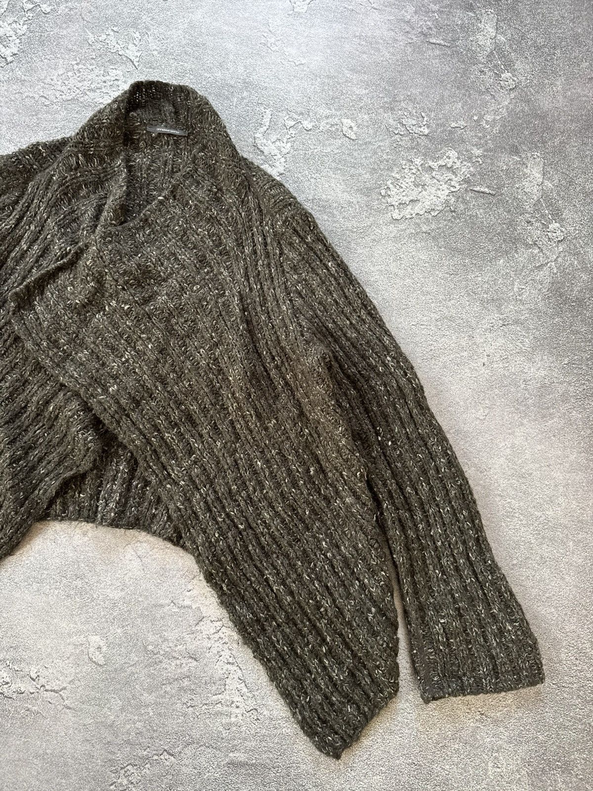 Annette Gortz × Designer Annette Gortz XL knitwear cardigan cape poncho sweater 🇩🇪 Size XL / US 12-14 / IT 48-50 - 10 Thumbnail
