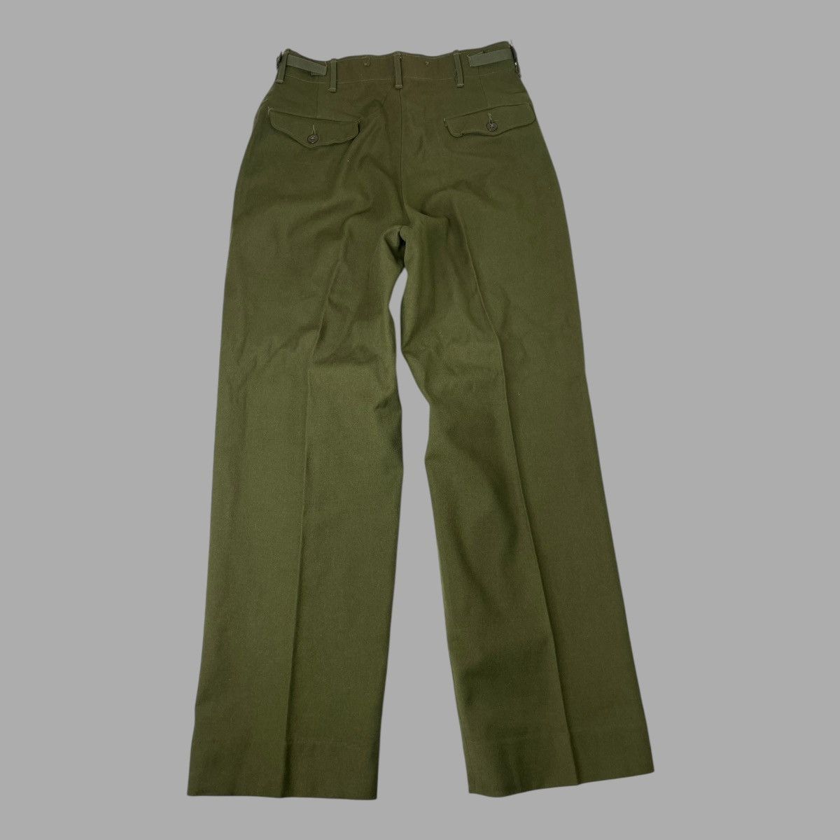 Vintage Vintage m-1951 og-108 pleated wool military trousers Size US 30 / EU 46 - 5 Thumbnail