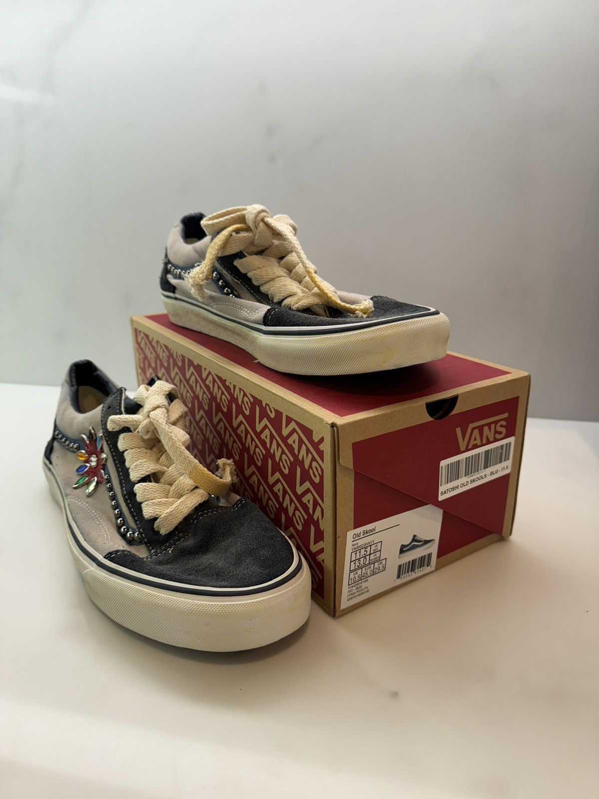 Vans old skool size 1.5 sales