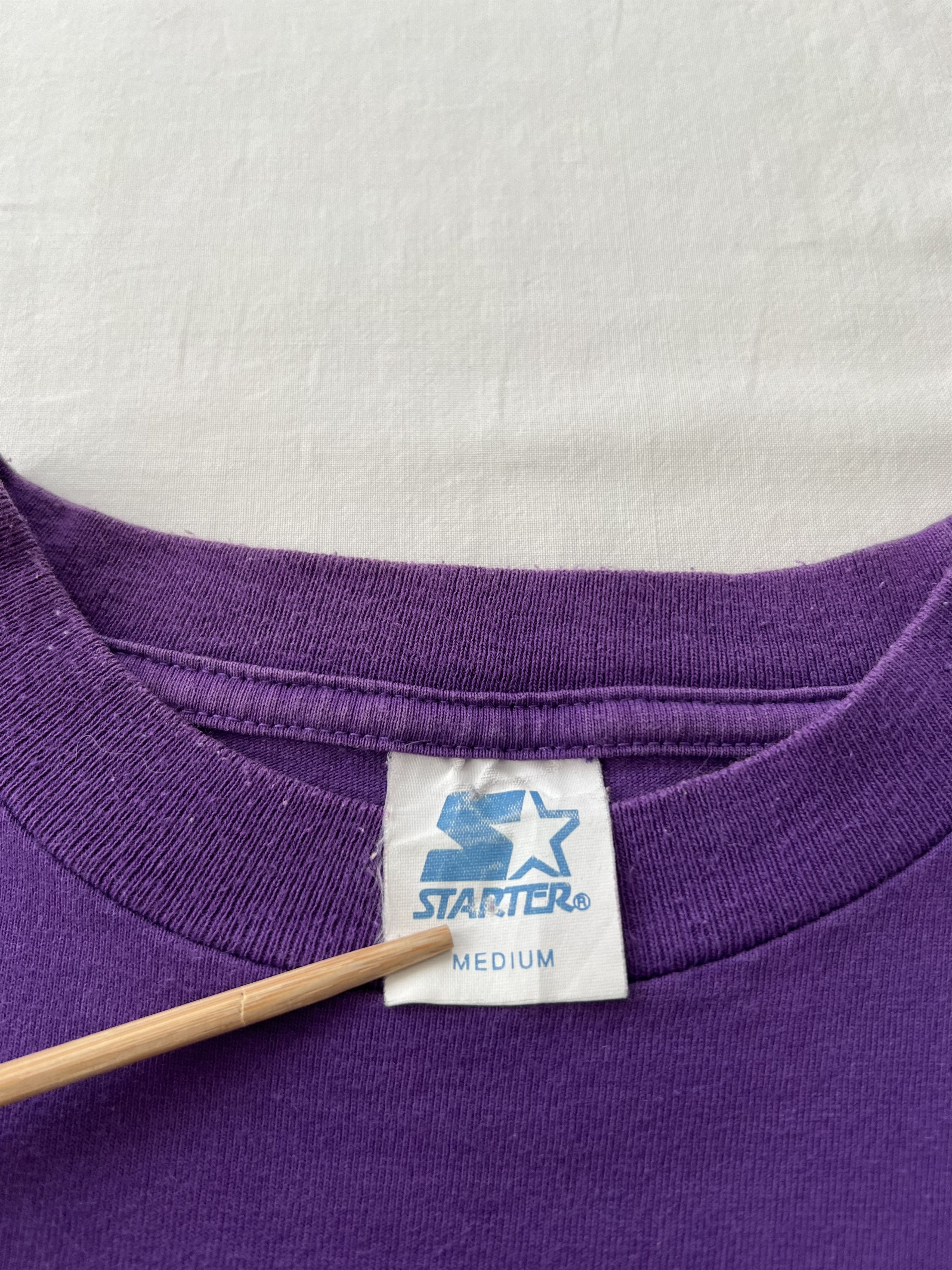 NFL Vintage 1993 Minnesota Vikings NFL Starter Purple T-shirt Size US M / EU 48-50 / 2 - 16 Thumbnail