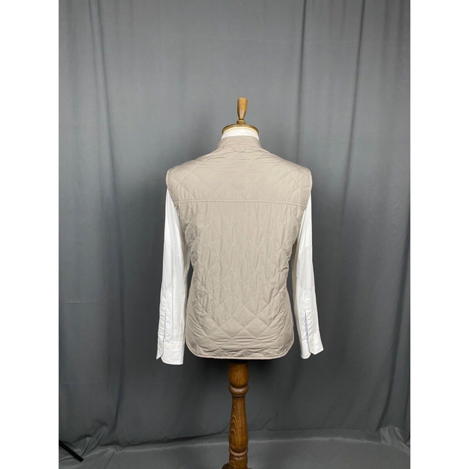 Burberry Burberry Men's Beige Quilted Vest Size XL Size US XL / EU 56 / 4 - 7 Thumbnail