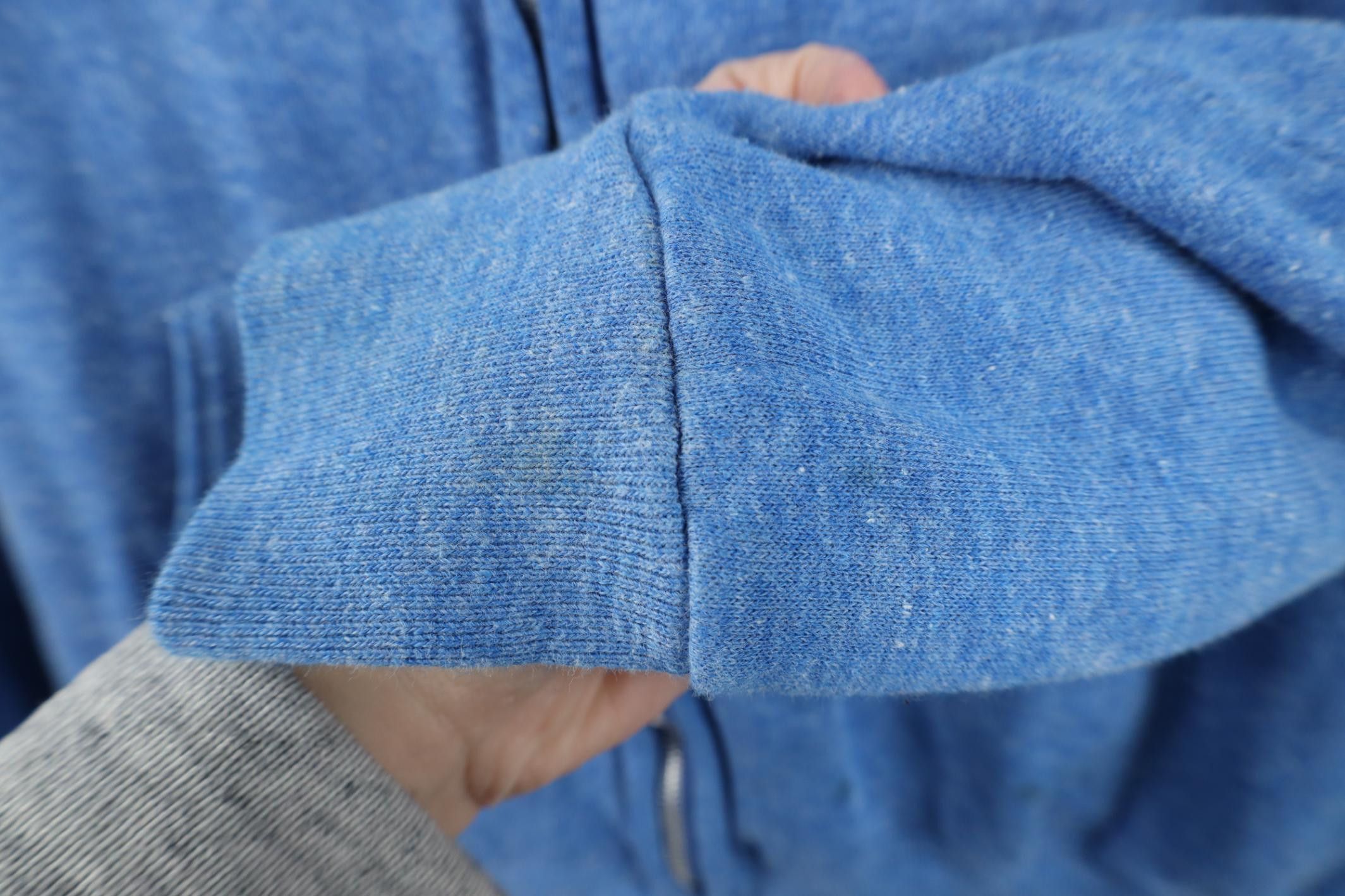 Vintage Vintage 70s Streetwear Full Zip Hoodie Sweatshirt Blue USA Size US M / EU 48-50 / 2 - 9 Thumbnail
