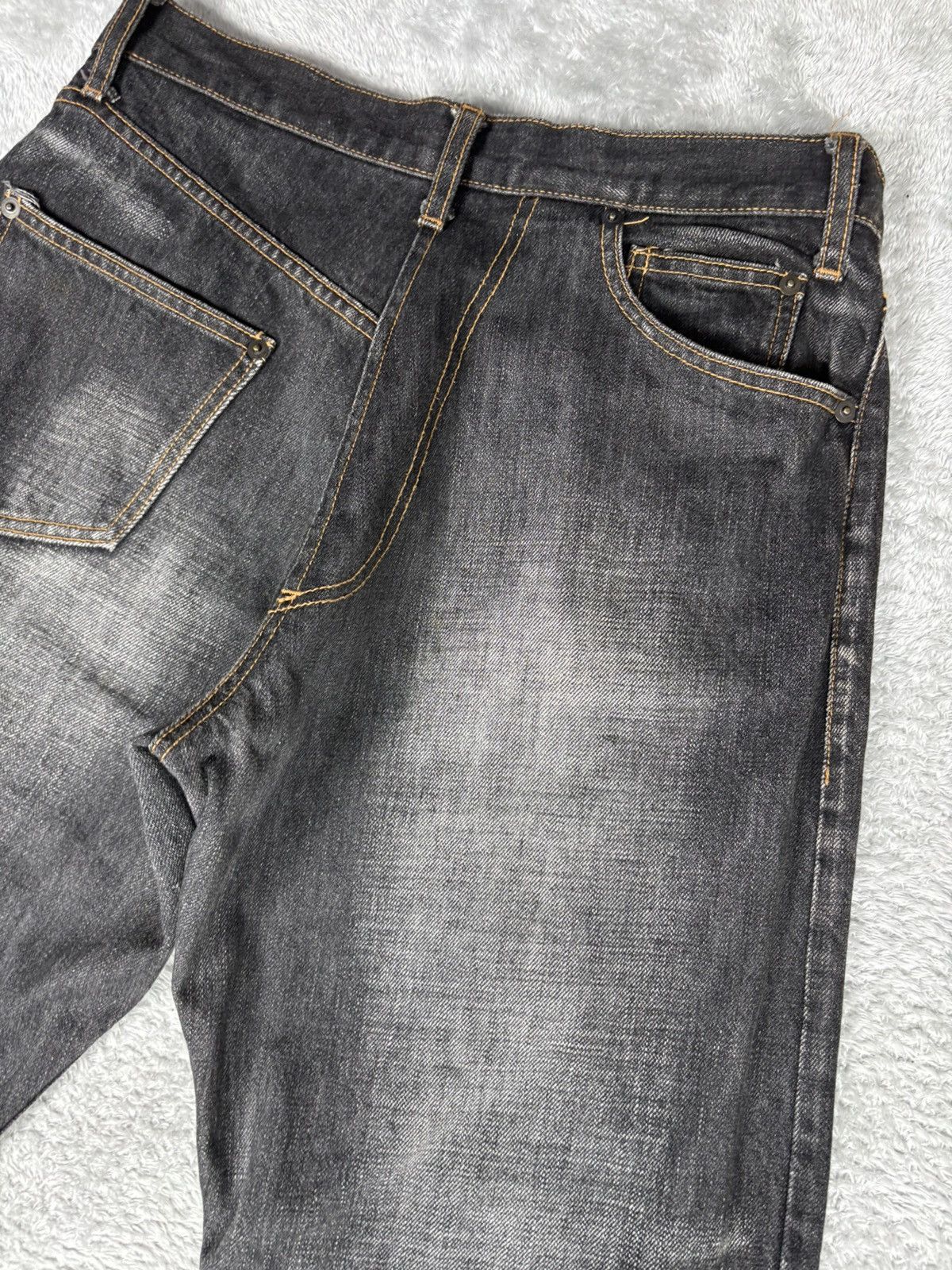 Maison MIHARA YASUHIRO Miharayasuhiro Denim Faded Jeans. S0358 Size US 30 / EU 46 - 9 Thumbnail