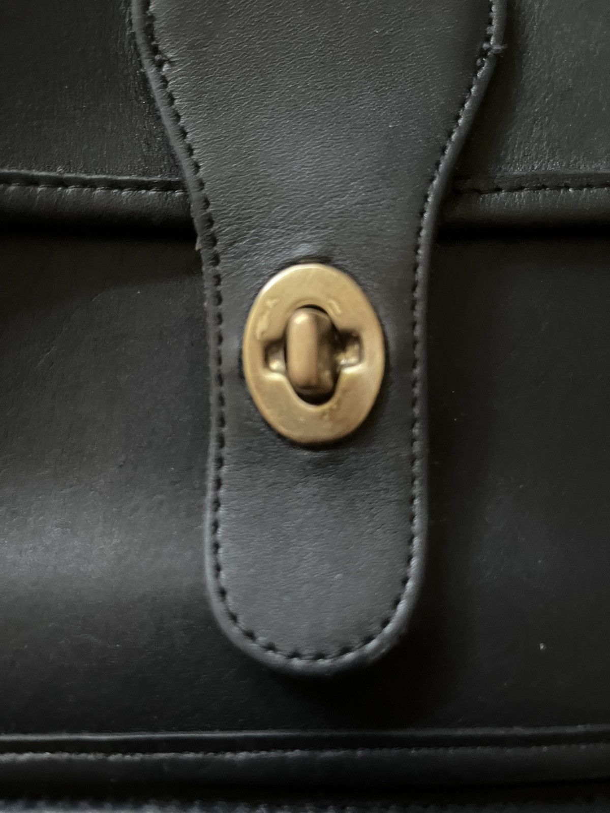 Coach Vintage COACH Black 5130 Station Bag Crossbody EUC Size ONE SIZE - 5 Thumbnail