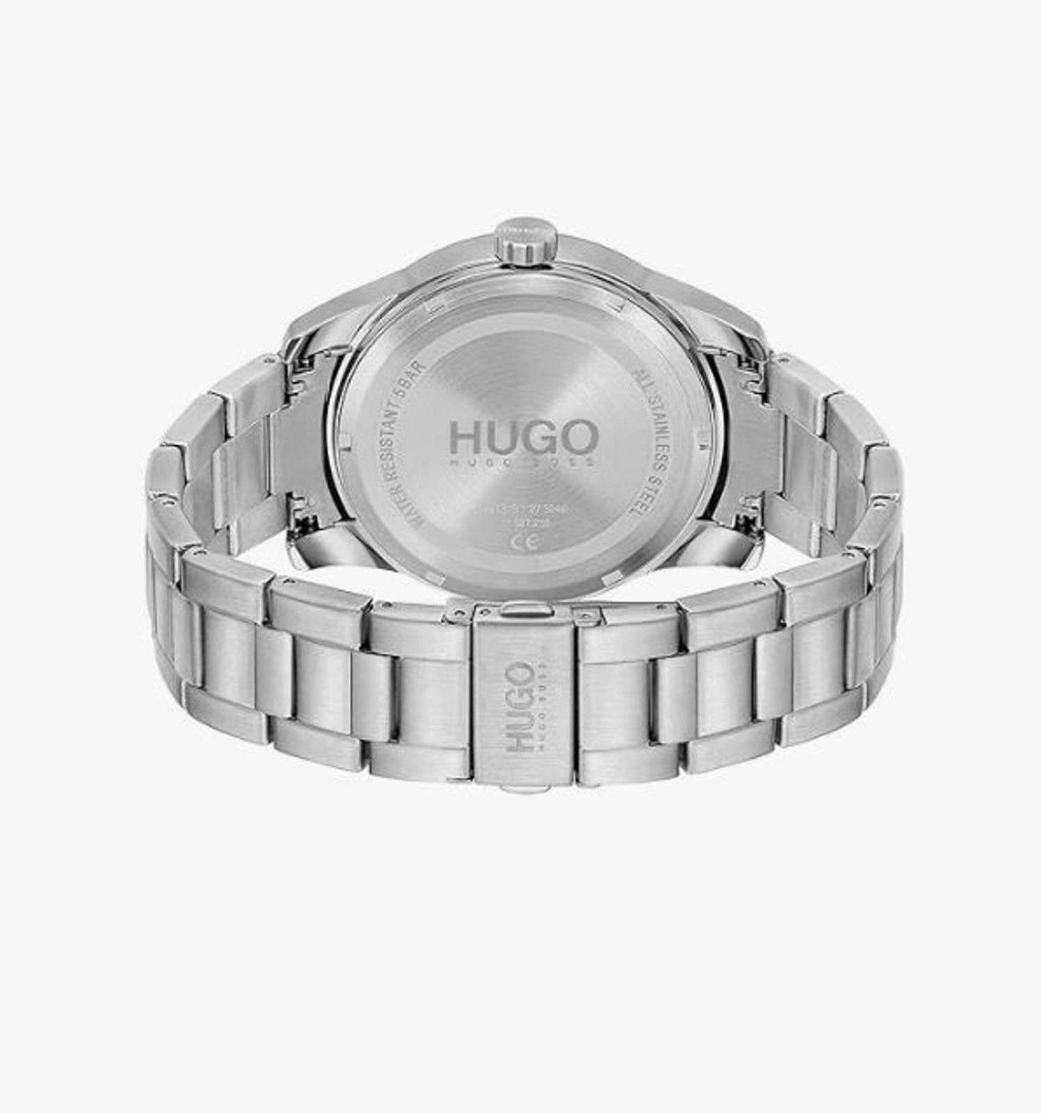 Hugo Boss HUGO BOSS 1530191 BLUE DIAL SKELETON MULTIFUNCTION WATCH Size ONE SIZE - 3 Thumbnail