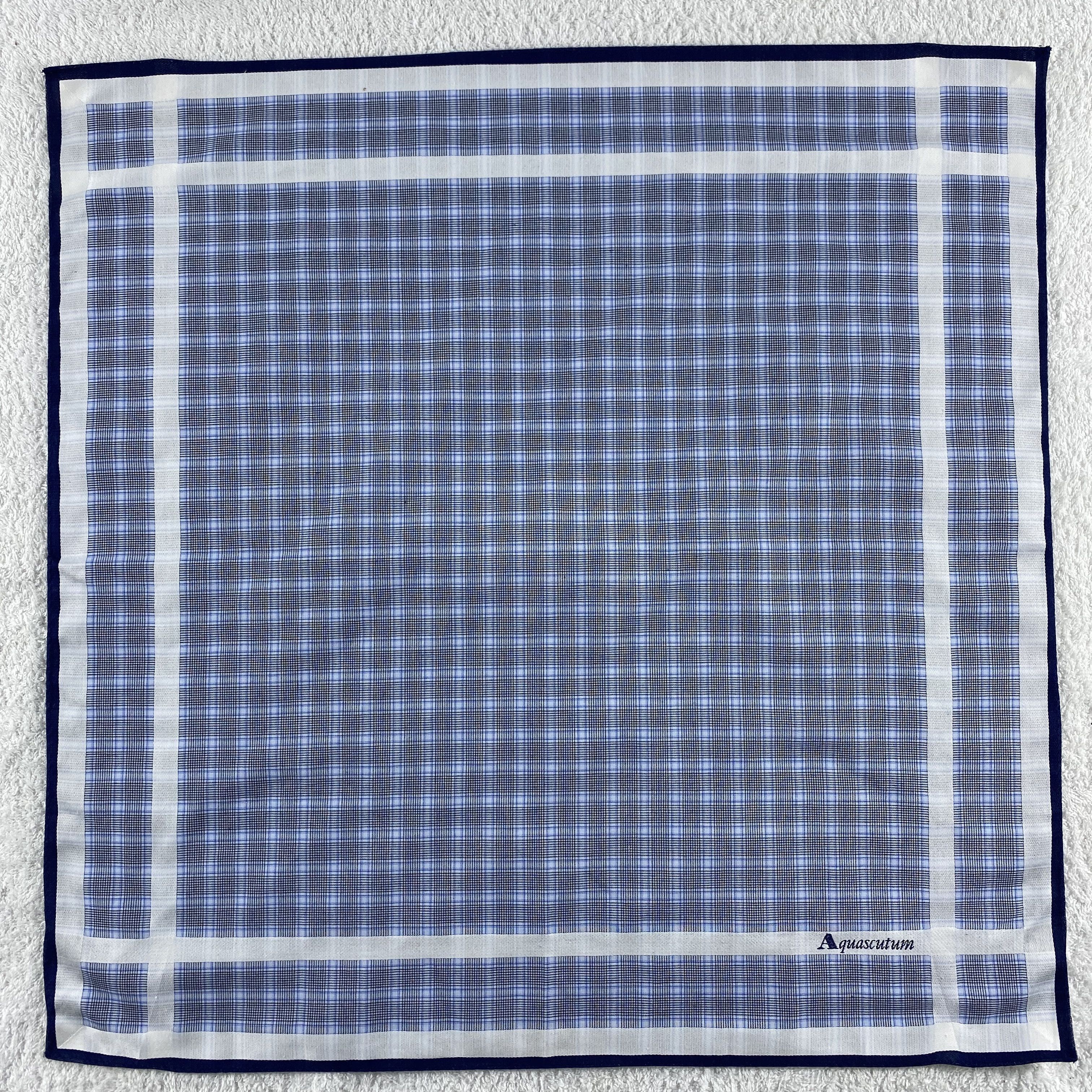 Aquascutum × Vintage Aquascutum Neckerchief / Bandana / Handkerchief Size ONE SIZE - 3 Thumbnail