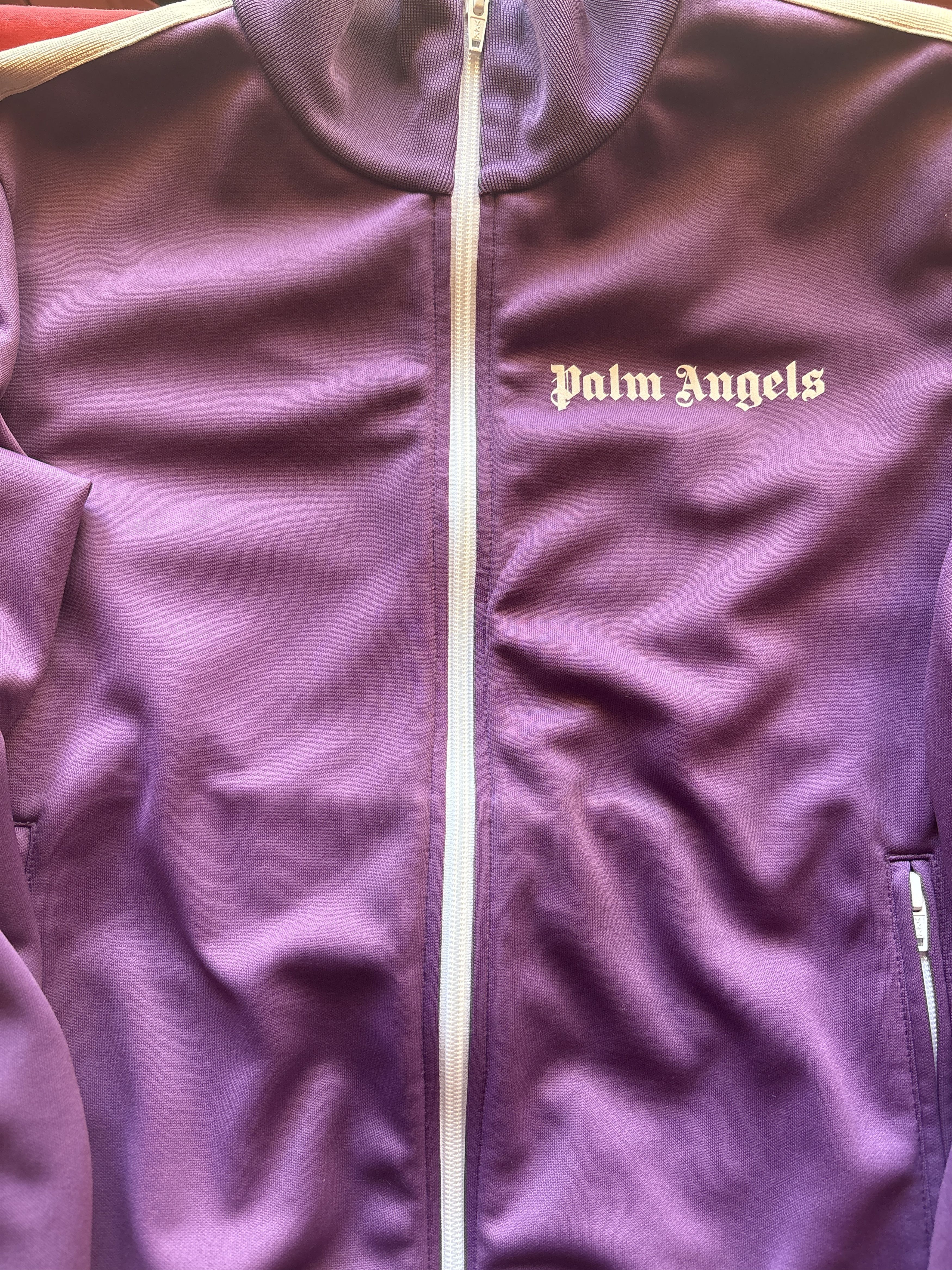Palm Angels Palm Angels Classic Track logo-print Jacket Size US M / EU 48-50 / 2 - 14 Thumbnail