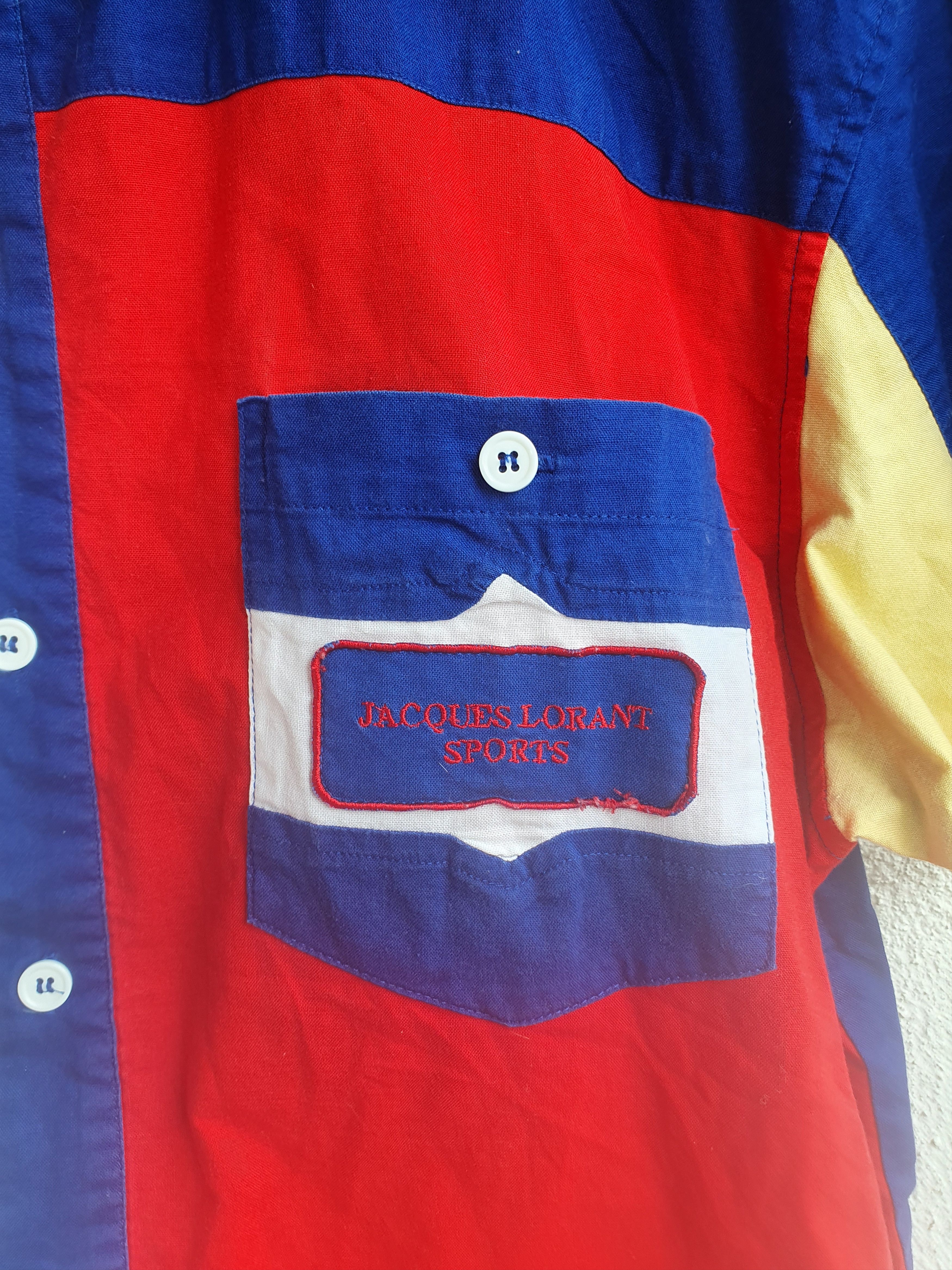 Other Jacques Lorant Sport Racing Short Sleeve Shirt sz XL Size US XL / EU 56 / 4 - 7 Thumbnail