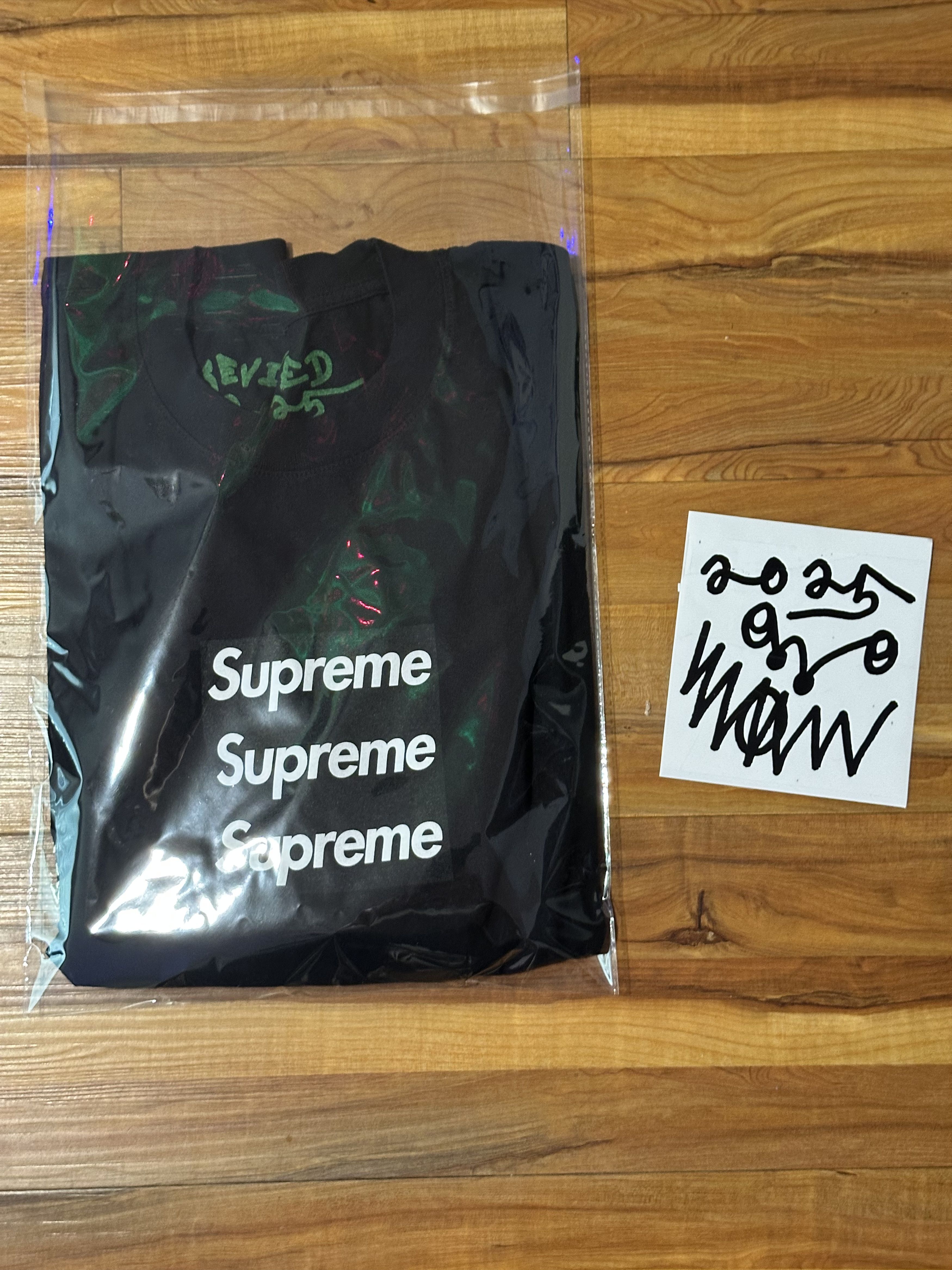 Asspizza Asspizza X 730 Printing BLACK Box Logo BLACK T-Shirt 2025 Size US XL / EU 56 / 4 - 1 Thumbnail