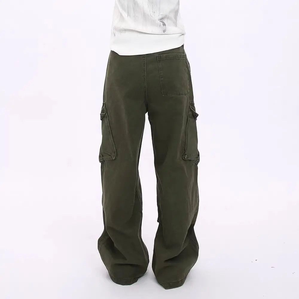 Designer × Japanese Brand Vintage Streetwear Harajuku Loose Casual Pants Size US 33 - 3 Thumbnail