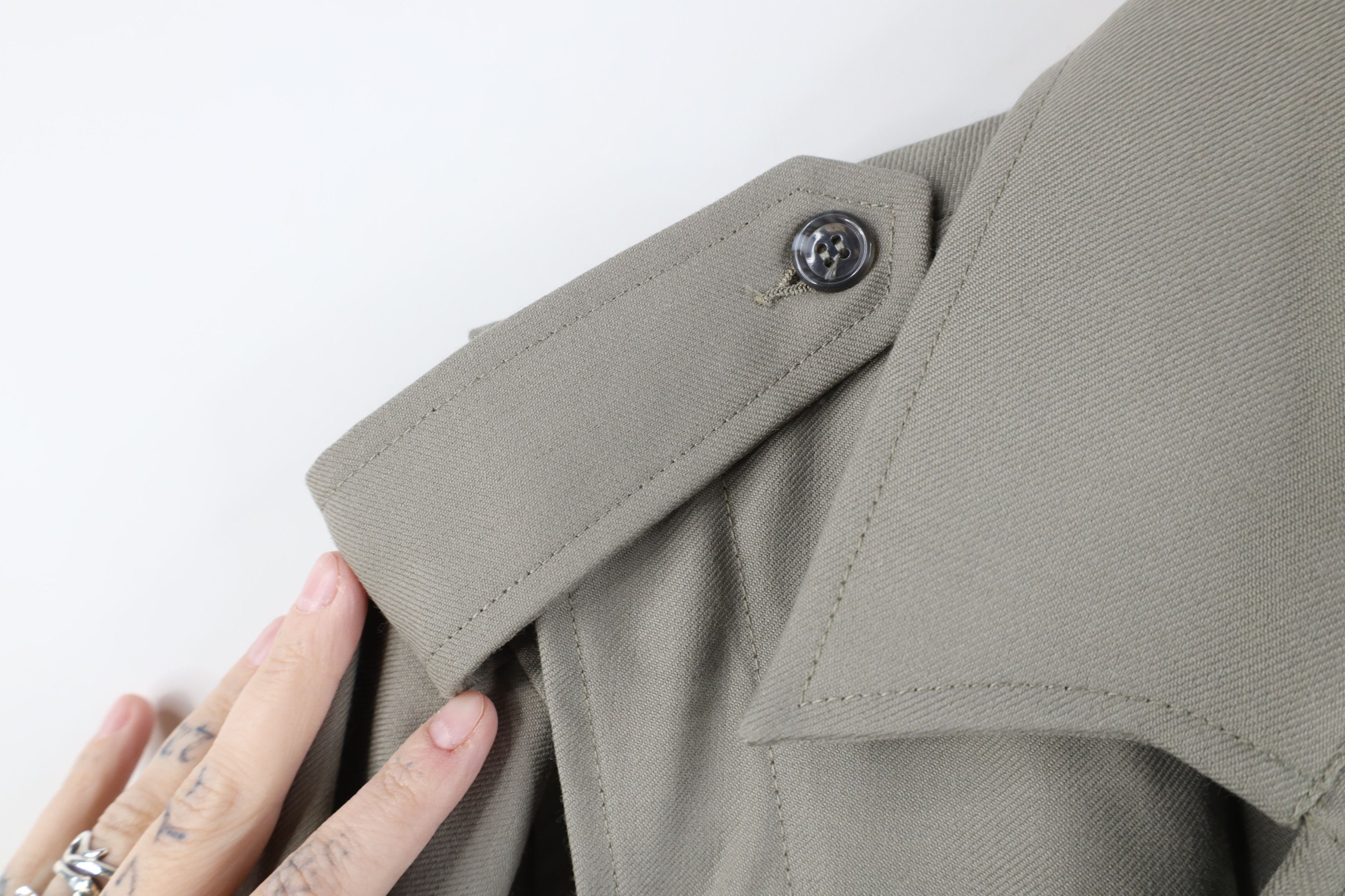 Vintage Deadstock Vintage 90s Streetwear Wool Military Bomber Jacket Size US L / EU 52-54 / 3 - 4 Thumbnail