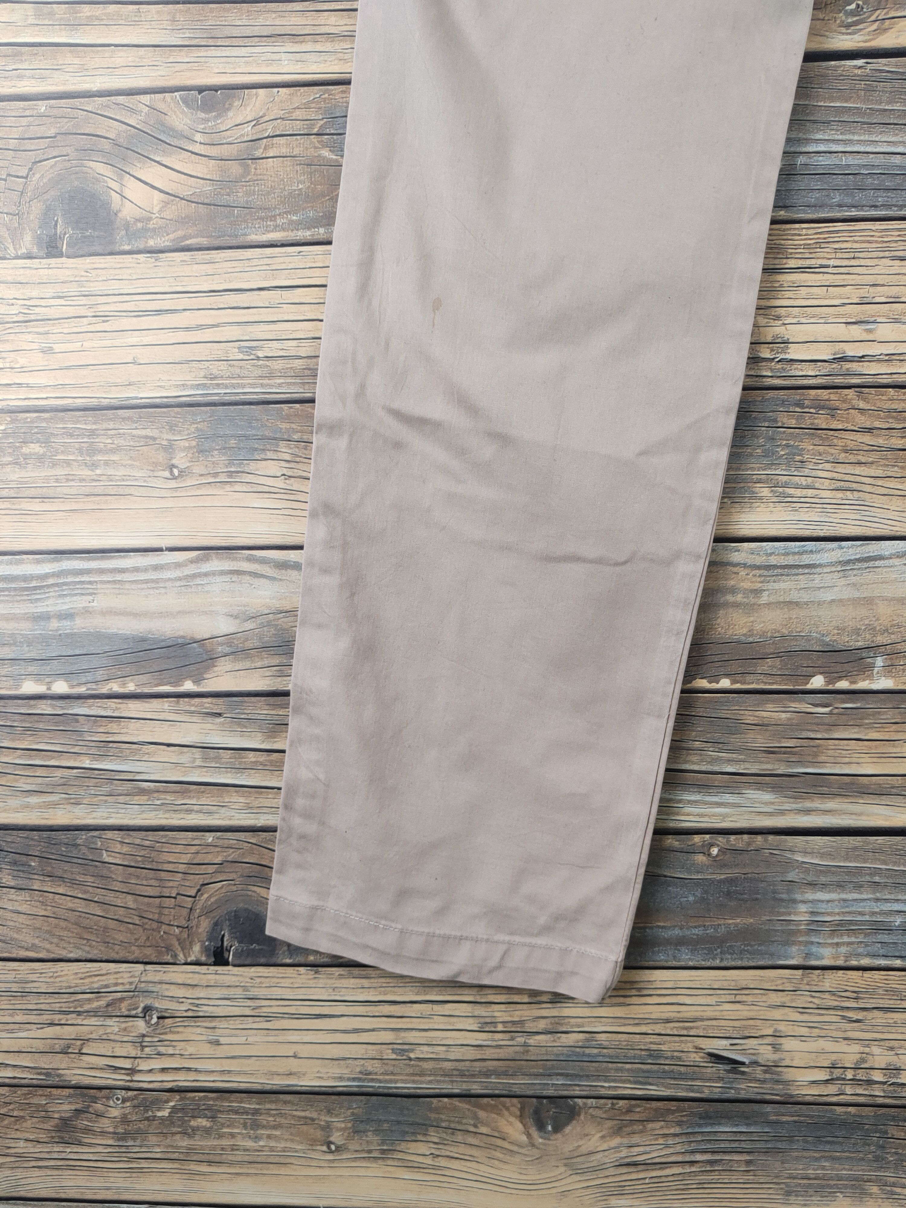 Japanese Brand DL Uniqlo Beige Multipocket Tactical Cargo Pants #1904 Size US 31 - 9 Thumbnail