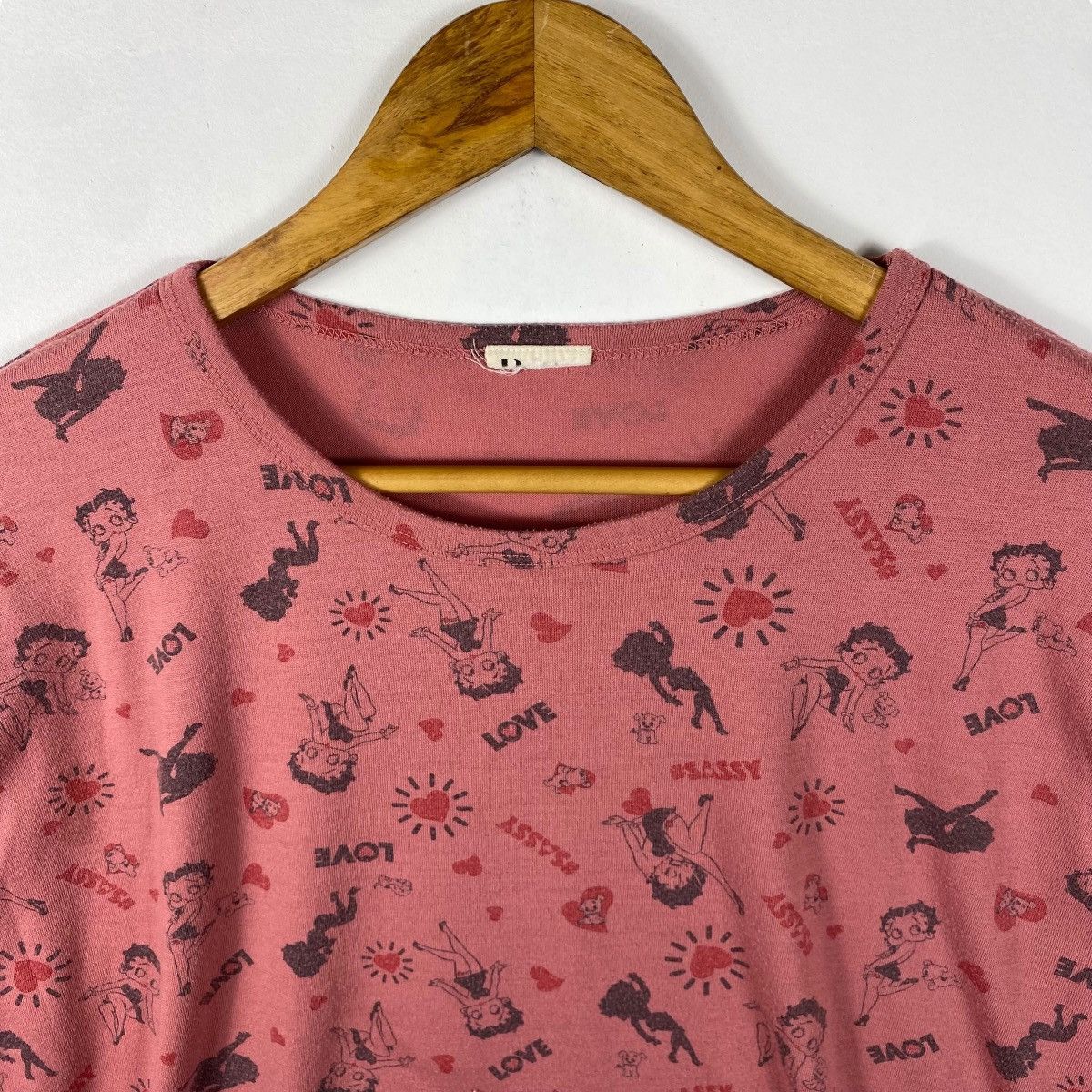 Cartoon Network Classic Cartoon BETTY BOOP Full Printed Women Longsleeve Size M / US 6-8 / IT 42-44 - 2 Thumbnail