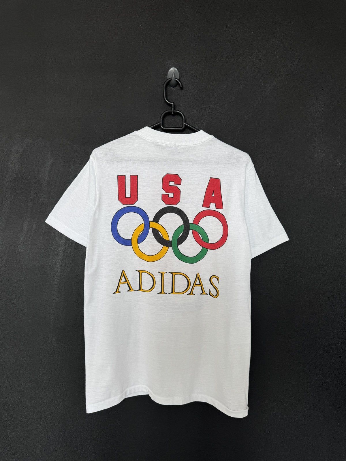 Adidas Adidas Olympics T-Shirt Vintage 80s Summer Games Seoul Size US M / EU 48-50 / 2 - 1 Thumbnail