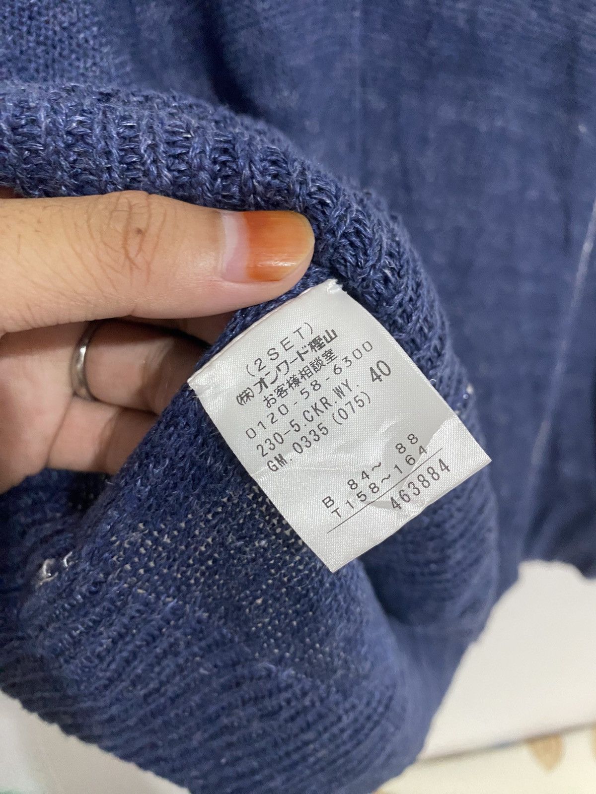 If Six Was Nine Sonia rykiel japanese knitted archived styled goa kmrii Size US M / EU 48-50 / 2 - 4 Thumbnail