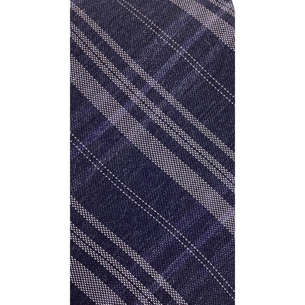 John Varvatos JOHN VARVATOS Gray PLaids & Cheks Silk Tie Made In USA W: 3. Size ONE SIZE - 6 Thumbnail